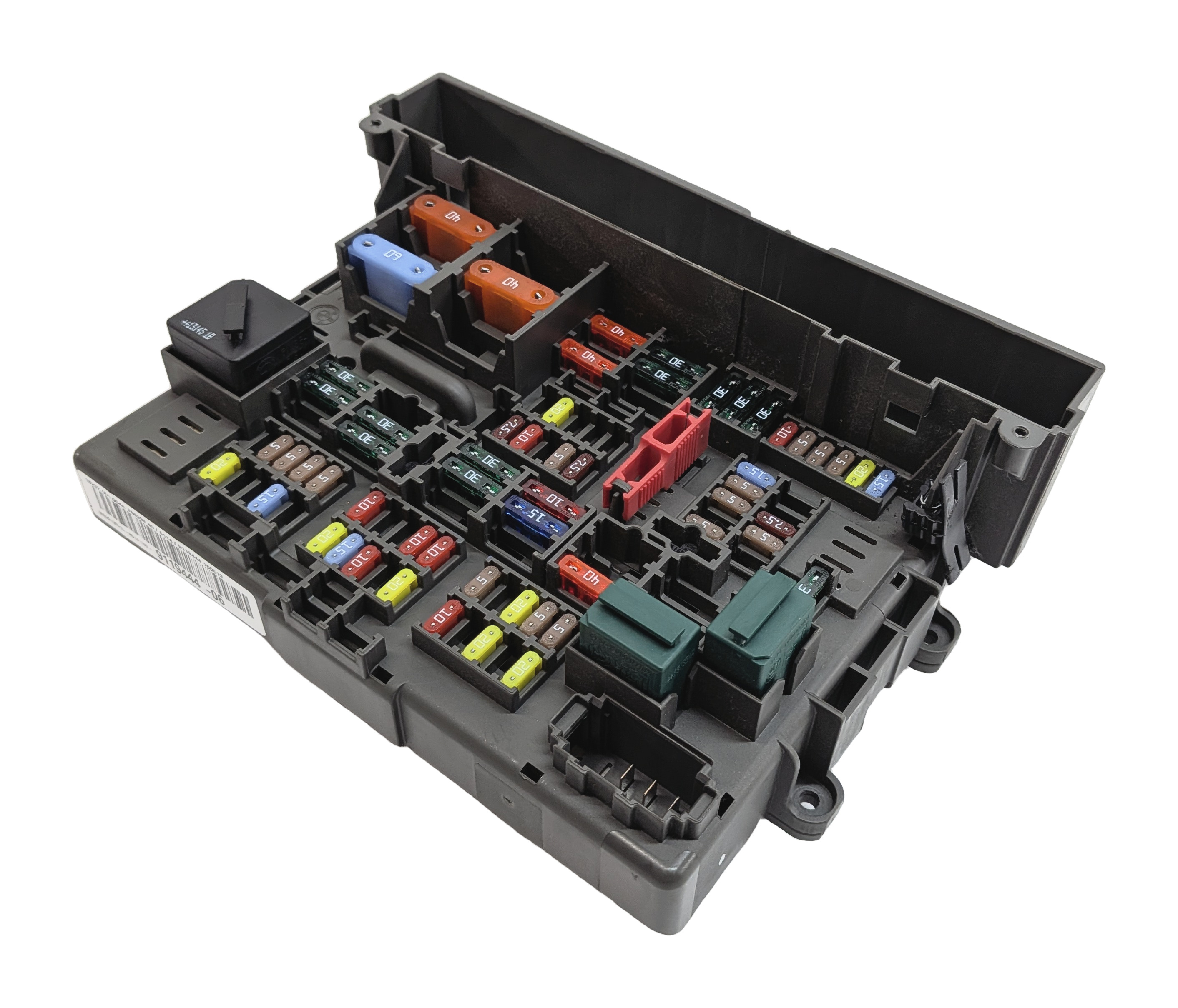 08-15 BMW 128i 135i 328i 335i M3 X1 (E84 E87 E90) POWER DISTRIBUTION FUSE BOX — exact item pictured