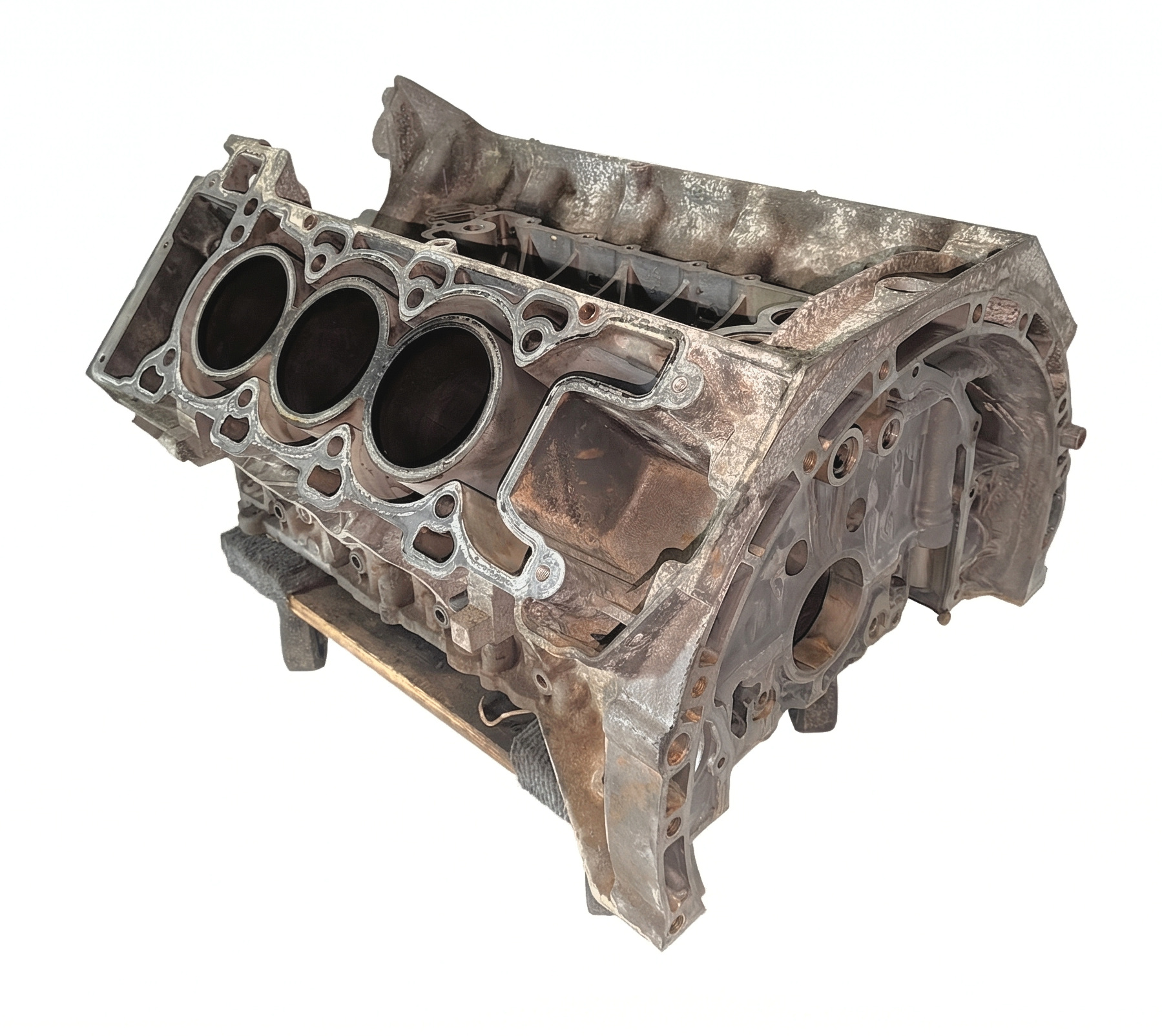 13-19 JAGUAR XF XJ RANGE ROVER SPORT LR4 3.0L SUPERCHARGED BARE CYLINDER BLOCK — exact item pictured