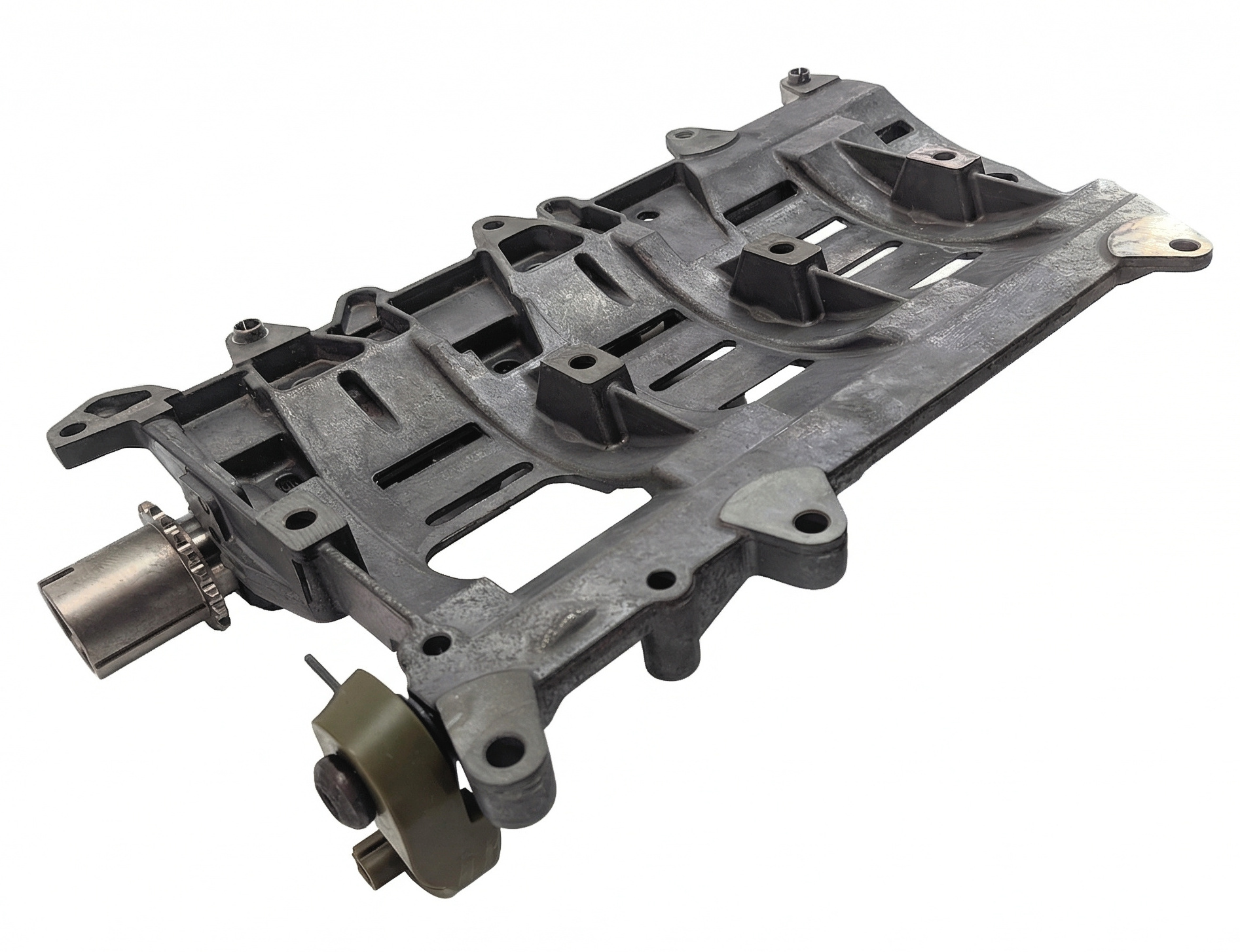 10-17 DISCOVERY LR4 ROVER SPORT (L320 L494 L405) 3.0L 5.0L OIL PAN BAFFLE TRAY — exact item pictured