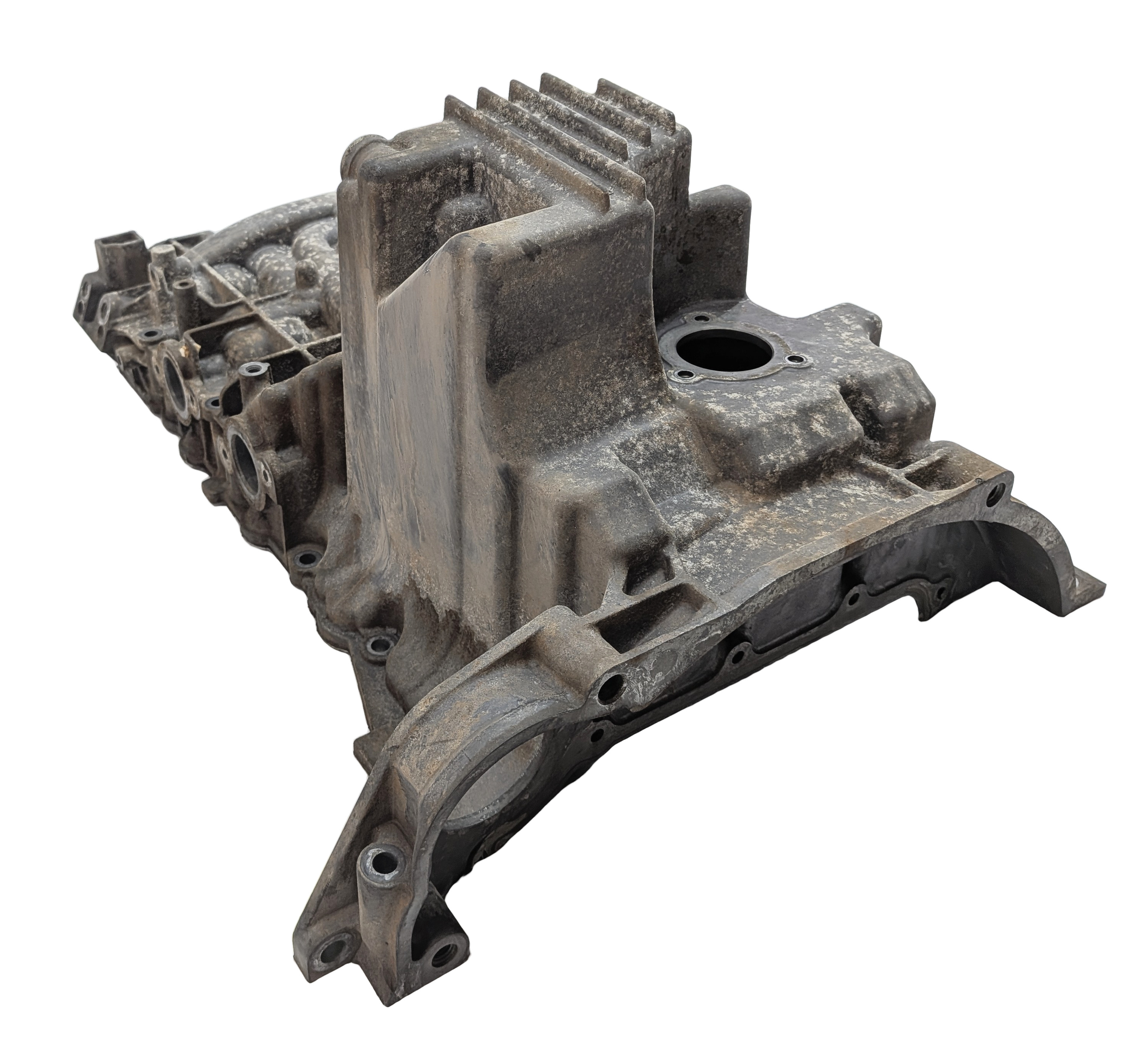 10-17 DISCOVERY LR4 ROVER SPORT (L320 L494 L405) 3.0L 5.0L LOWER ENGINE OIL PAN — exact item pictured