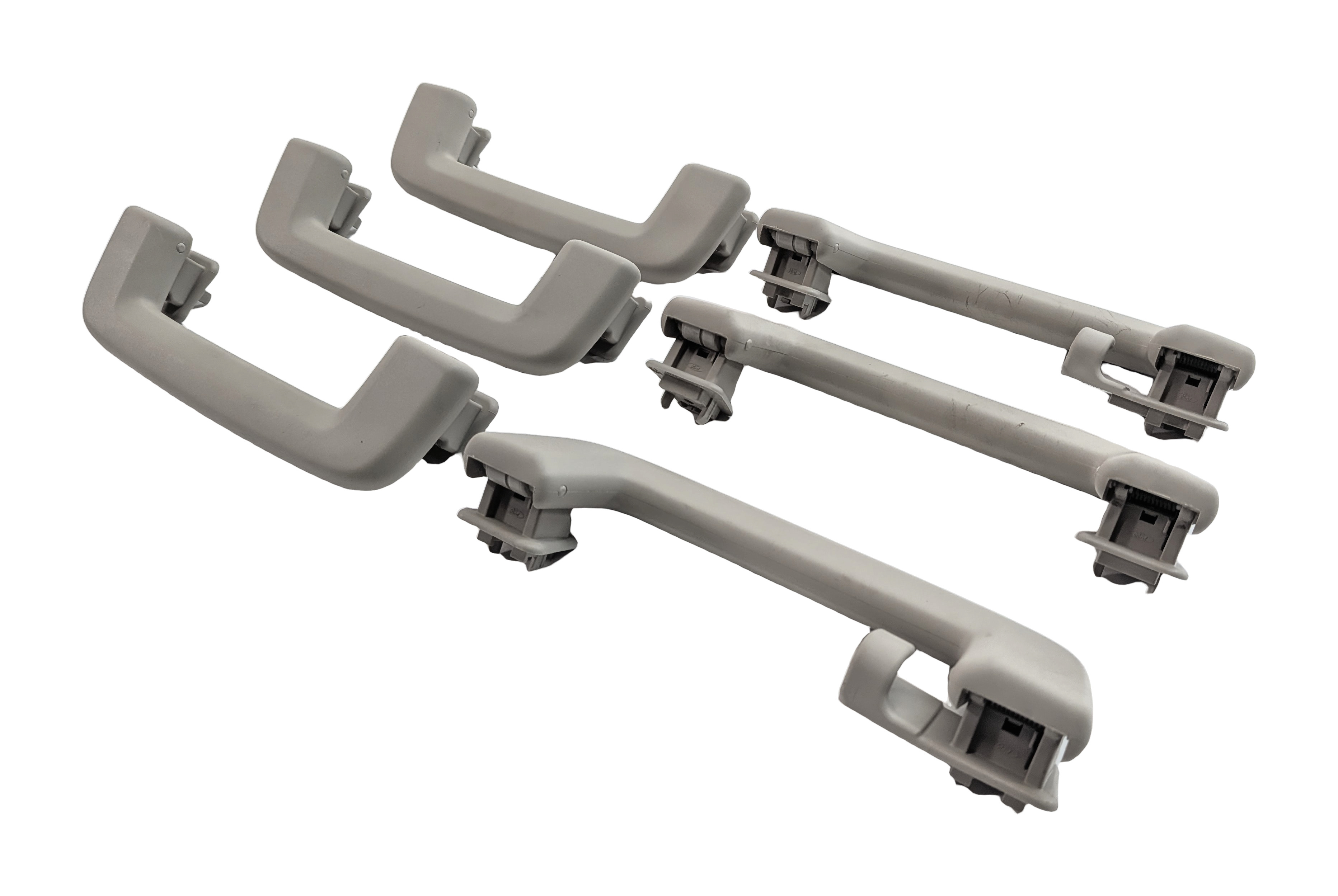 2014 LAND ROVER LR4 (L319) INTERIOR ROOF DOOR PULL GRAB HANDLE SET/6 (Almond) — exact item pictured