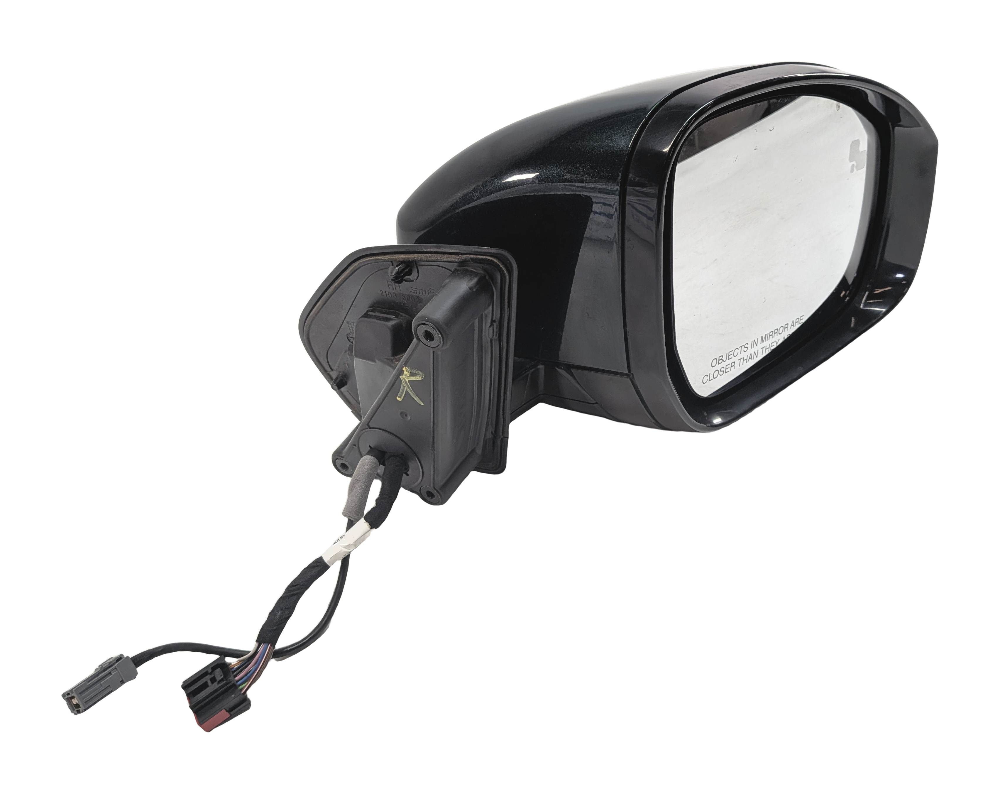 14-16 LAND ROVER LR4 RIGHT DOOR MIRROR w/PFOLD HEAT AUTODIM CAMERA BLIND (Green) — exact item pictured