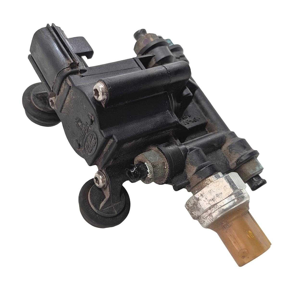 2014 LAND ROVER LR4 (L319) FRONT AIR SUSPENSION VALVE BLOCK — exact item pictured