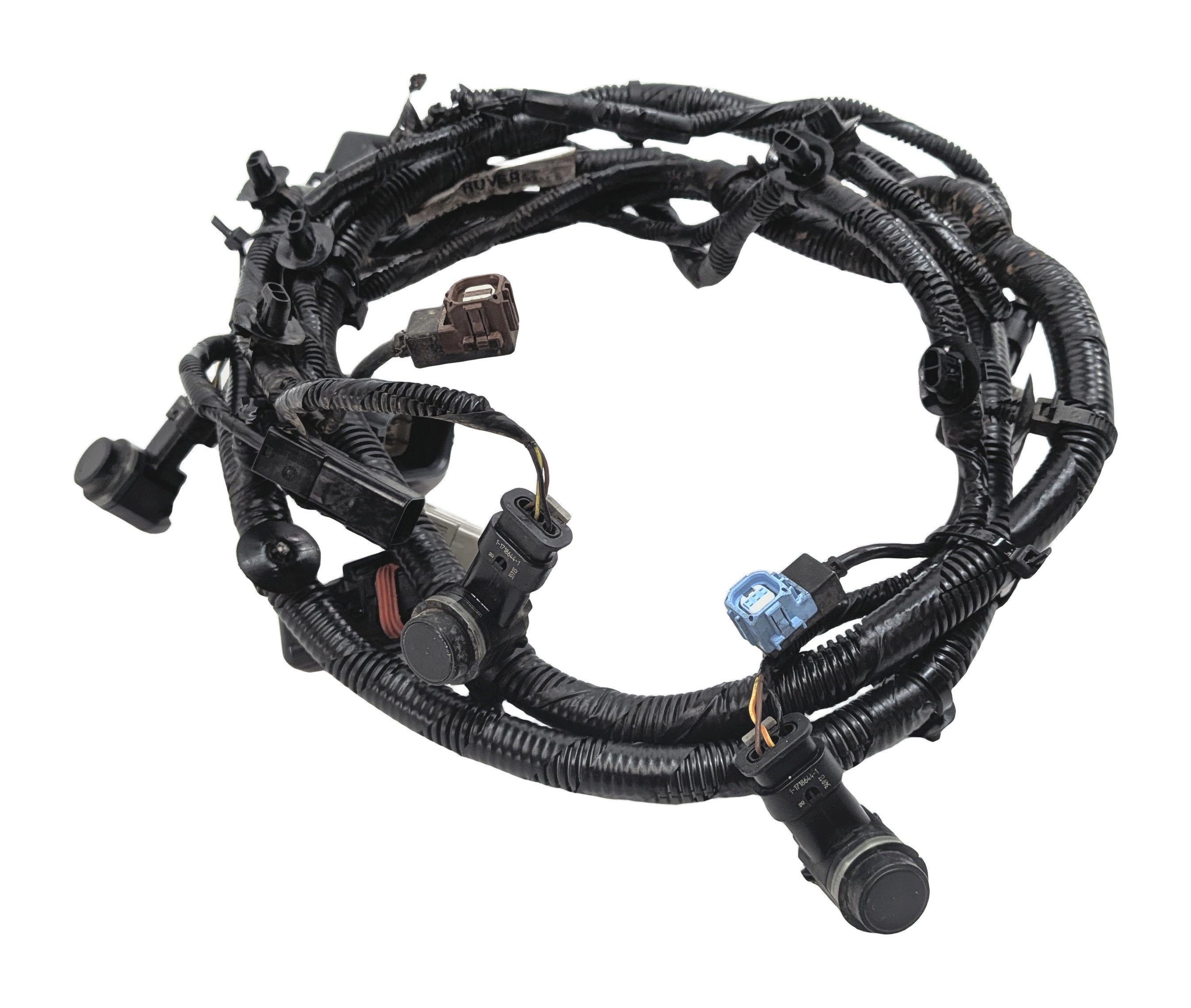 2014 LAND ROVER LR4 (L319) FRONT PDC PARK SENSOR WIRE WIRING HARNESS w/ SENSORS — exact item pictured