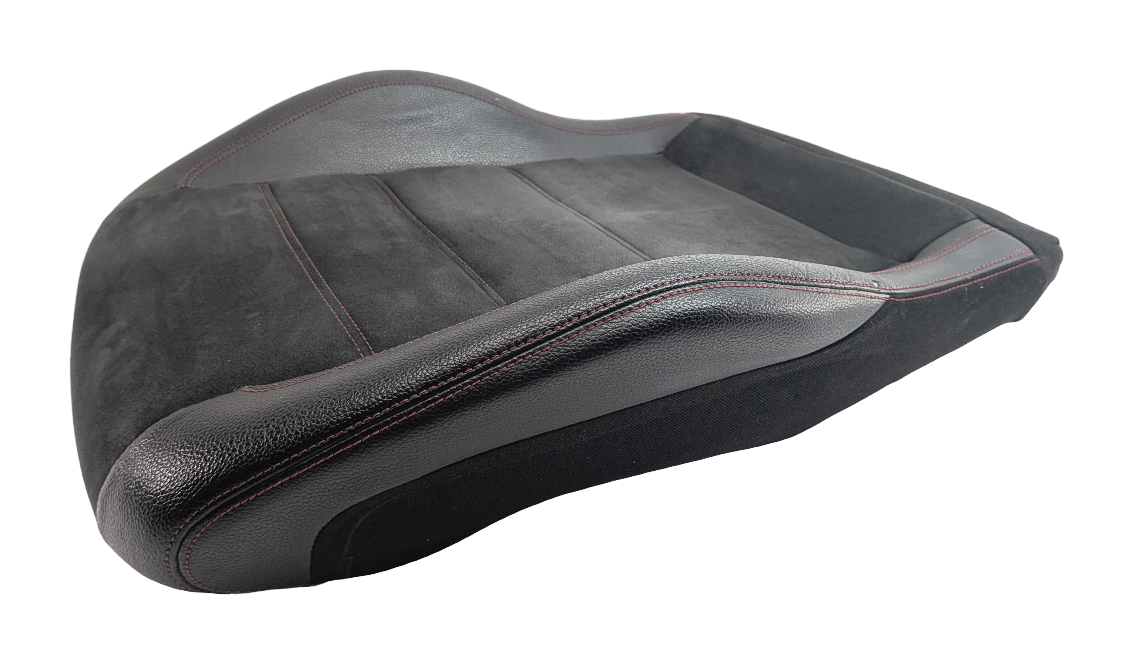 14 MERCEDES C350 (W204) AMG FRONT LEFT LOWER SPORT SEAT w/MEMORY HEAT (Black) — exact item pictured