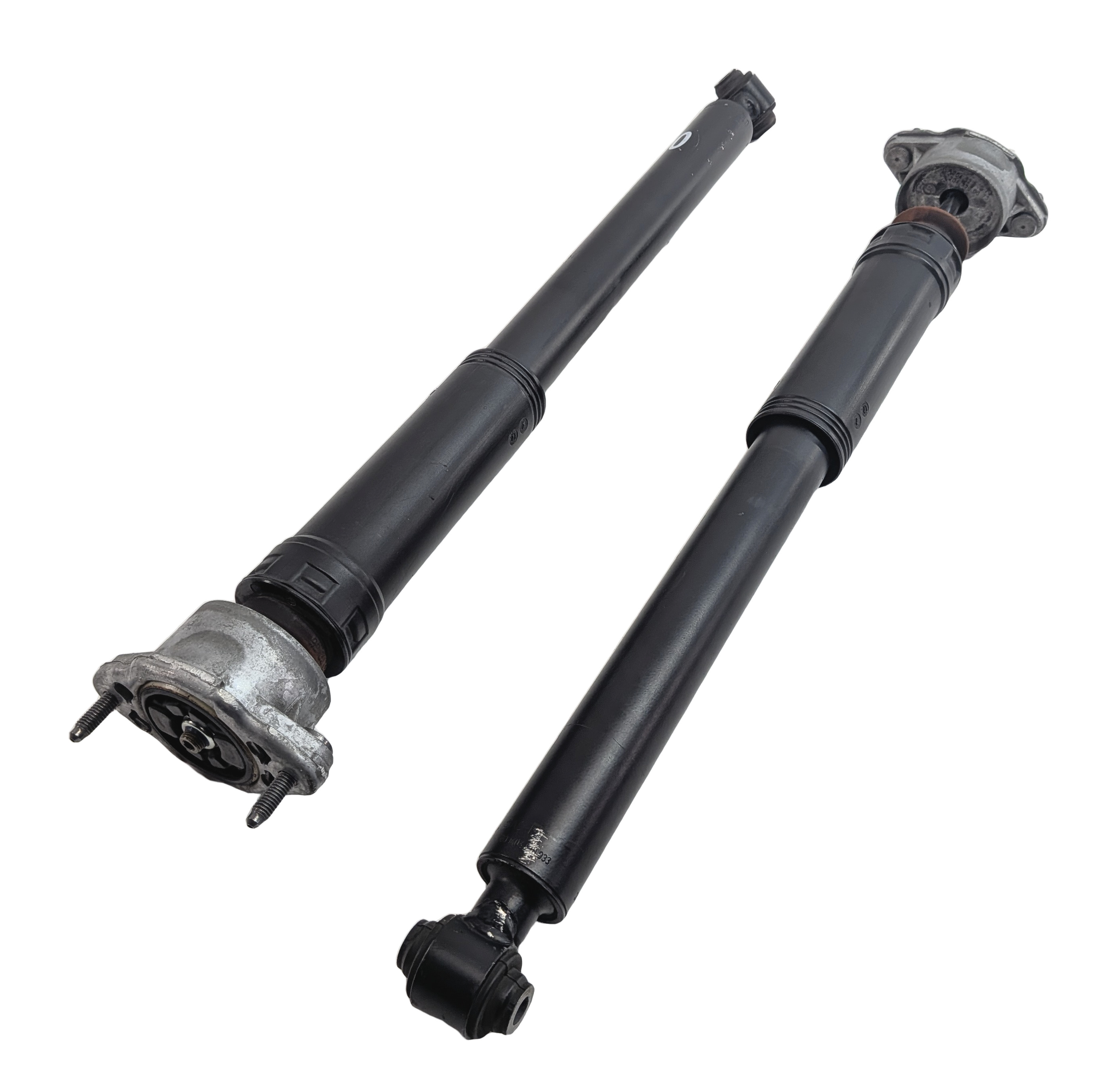 2014 MERCEDES C350 (W204) REAR LEFT & RIGHT SPORT SUSPENSION SHOCK STRUT SET/2 — exact item pictured