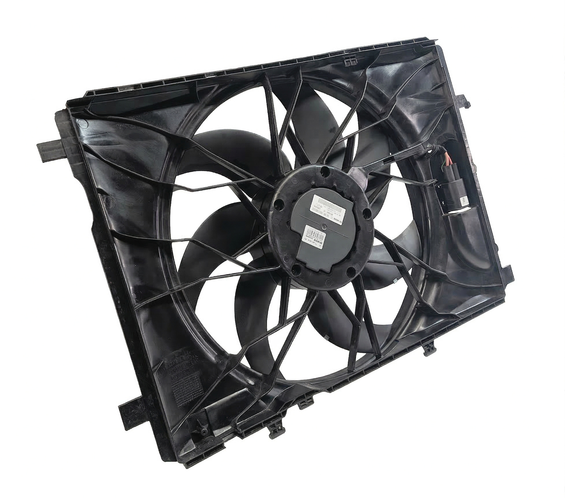 08-17 MERCEDES B C E CLA CLS GLK SLK (W207 W204 X204 W212) RADIATOR COOLING FAN — exact item pictured