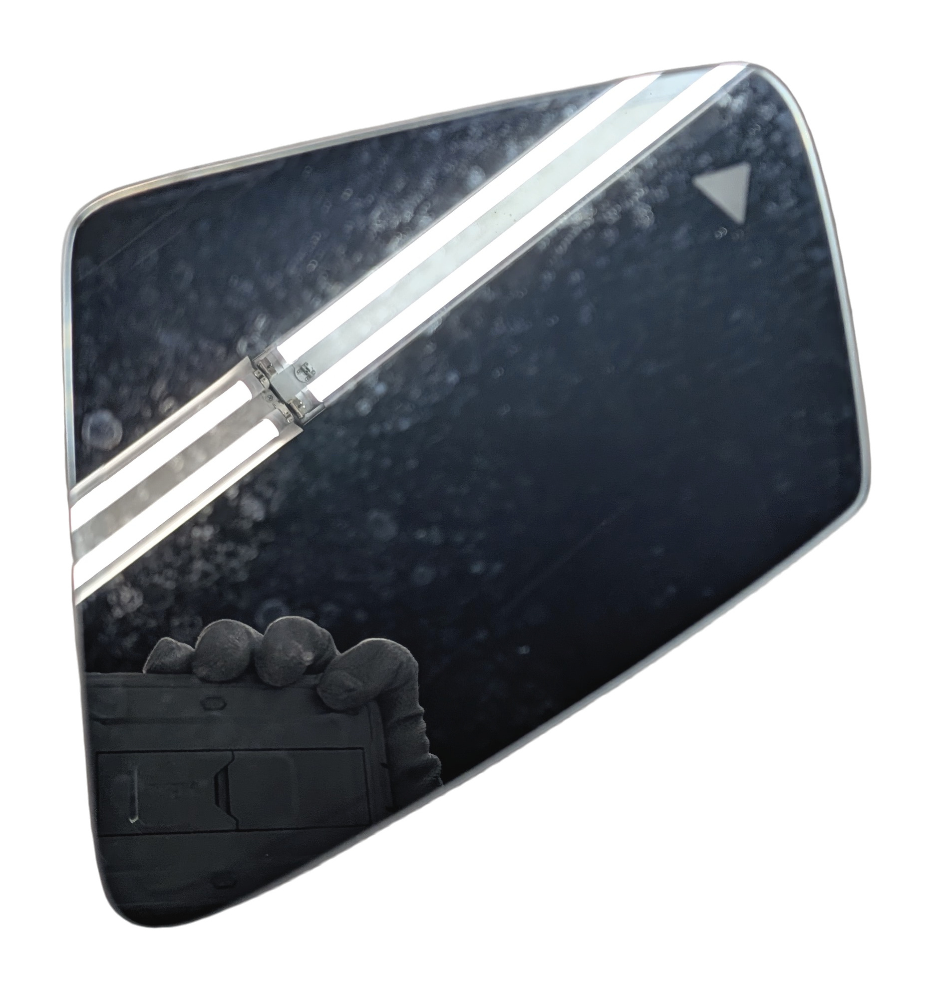 12-15 MERCEDES C CLASS W204 LEFT HEAT MEM AUTODIM BLIND DOOR MIRROR GLASS ONLY — exact item pictured