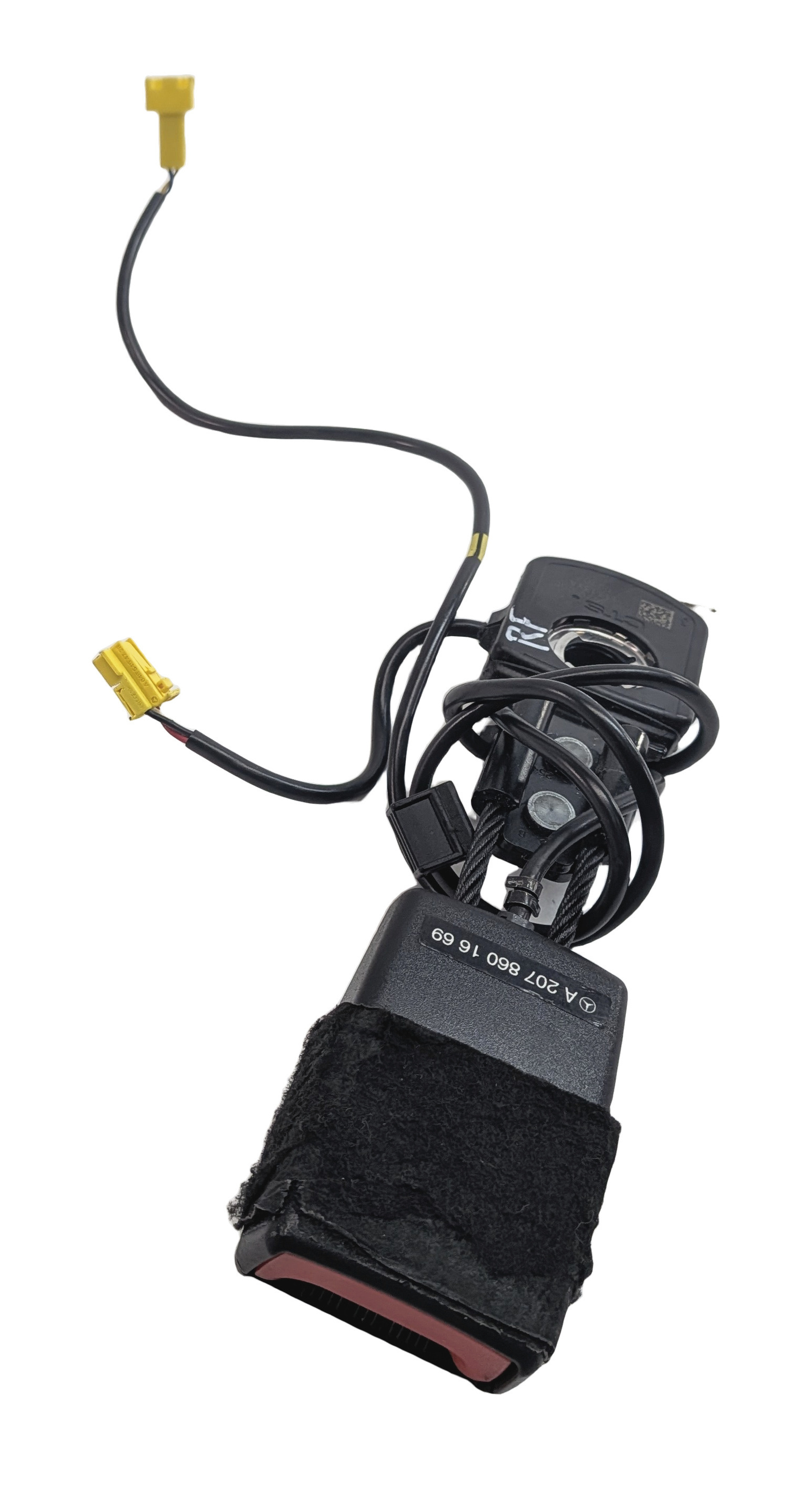 10-17 C E CLASS (W204 W207) COUPE CONVERTIBLE RIGHT PASSENGER SEATBELT RECEIVER — exact item pictured