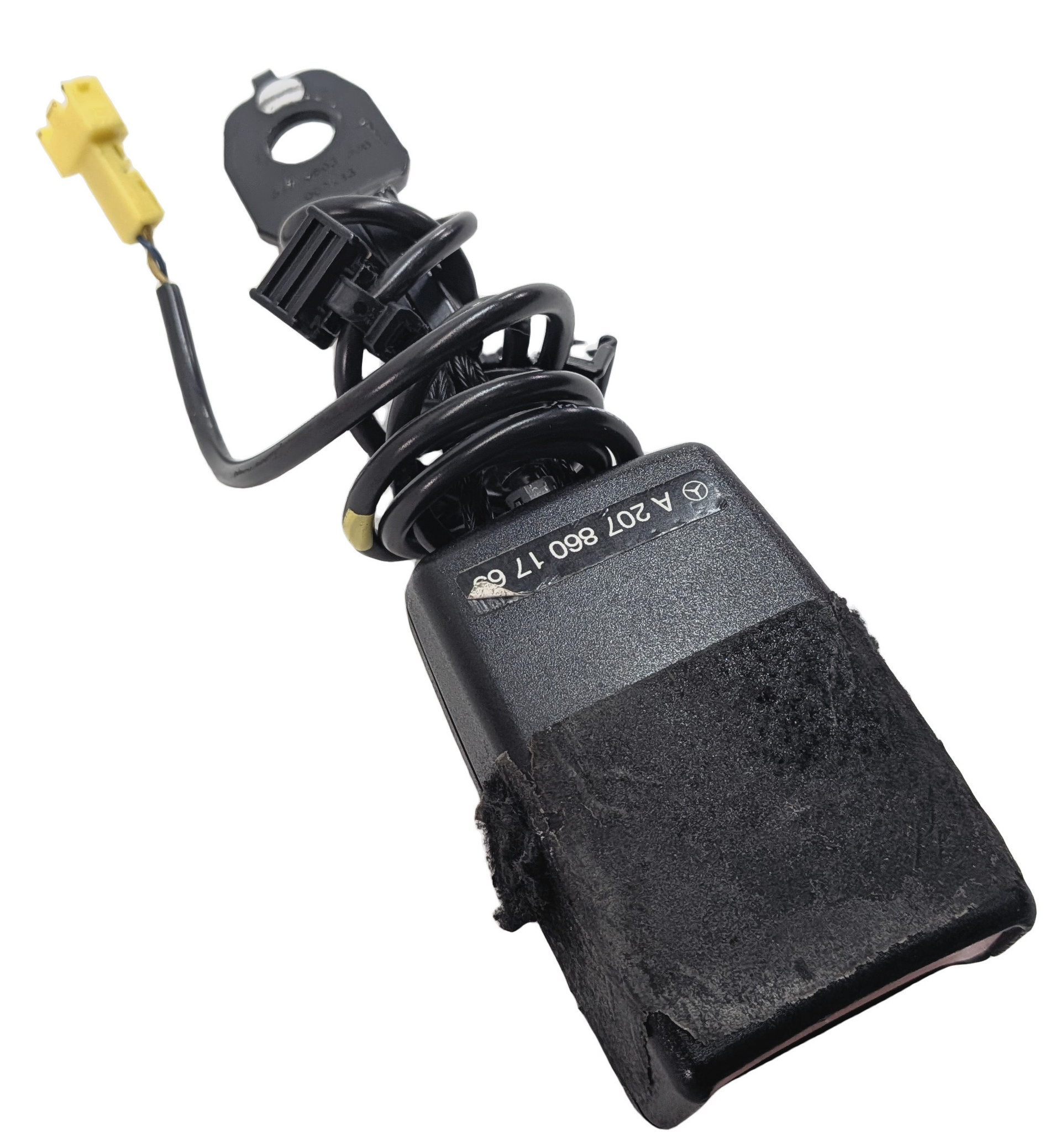 10-17 C E CLASS (W204 W207) COUPE CONVERTIBLE LEFT DRIVER SEATBELT RECEIVER — exact item pictured