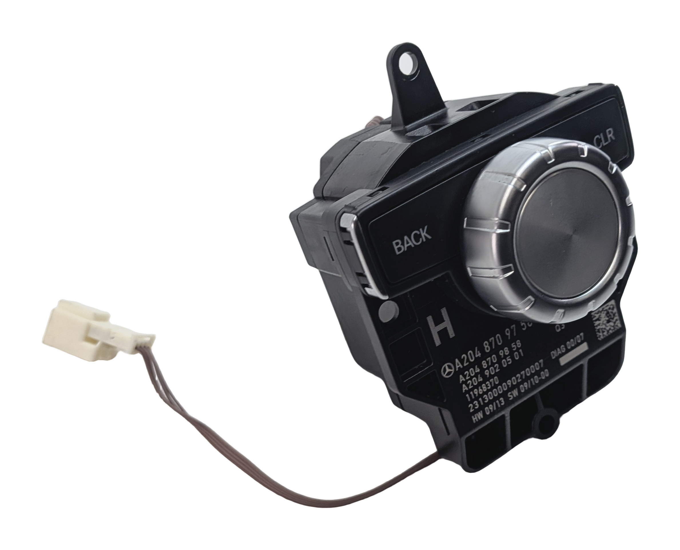 2012-2015 MERCEDES C E GLK (W204 W212 X204) iDRIVE MULTIMEDIA SWITCH KNOB BUTTON — exact item pictured