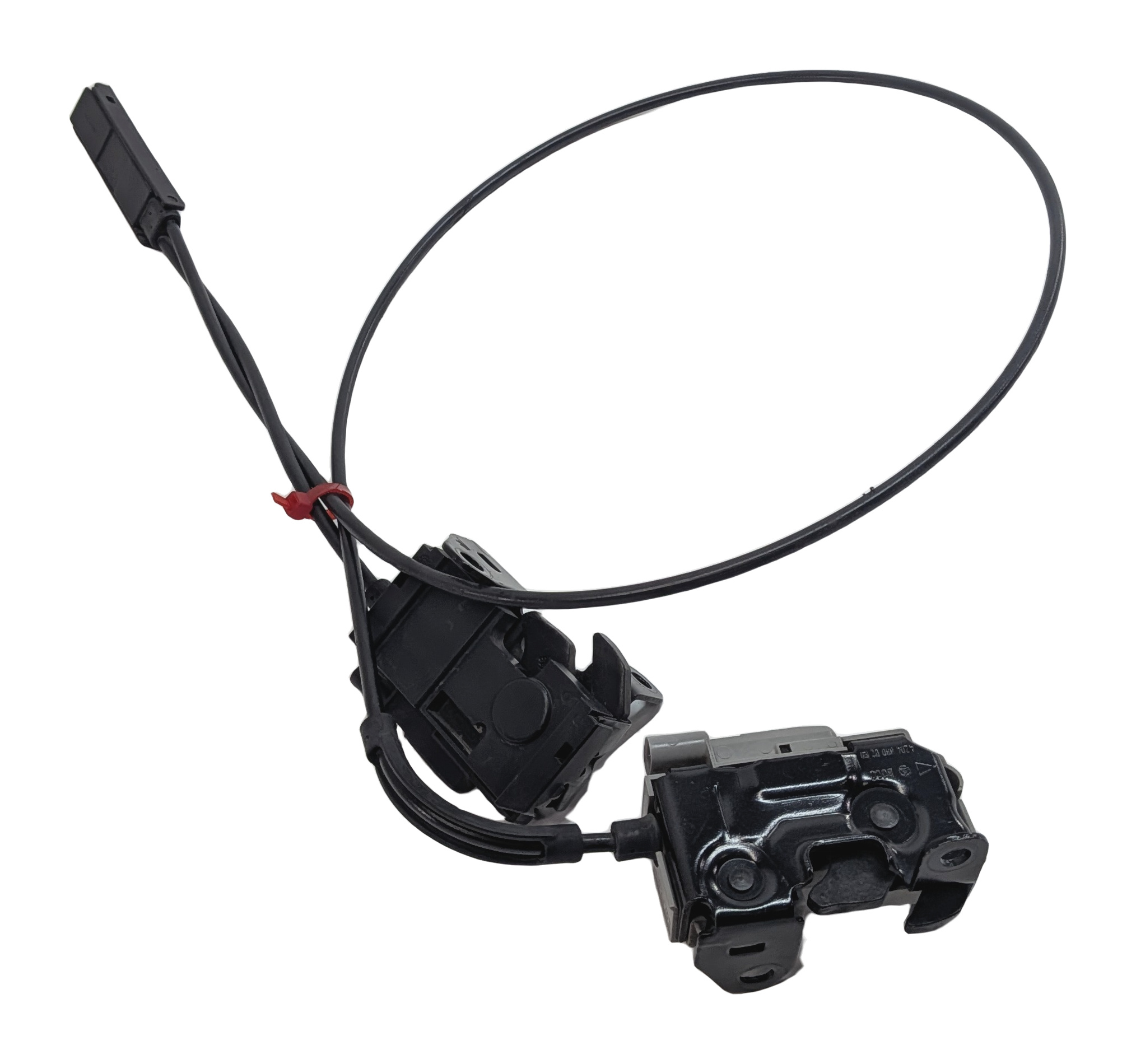 2014 MERCEDES C350 (W204) FRONT HOOD BONNET LID SAFETY LOCK LATCH CABLE SET — exact item pictured