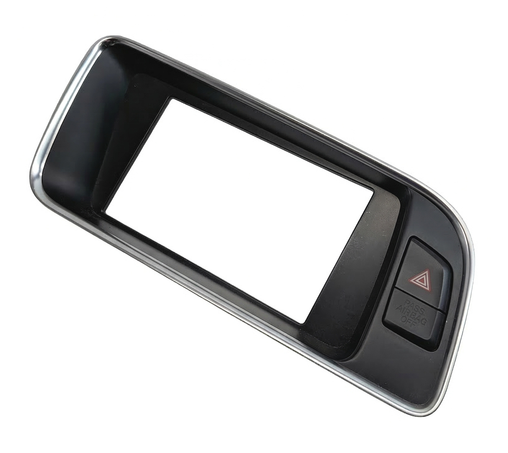 2014 AUDI Q5 (B8 8R) FRONT CENTER DASH INFORMATION DISPLAY SCREEN TRIM BEZEL — exact item pictured