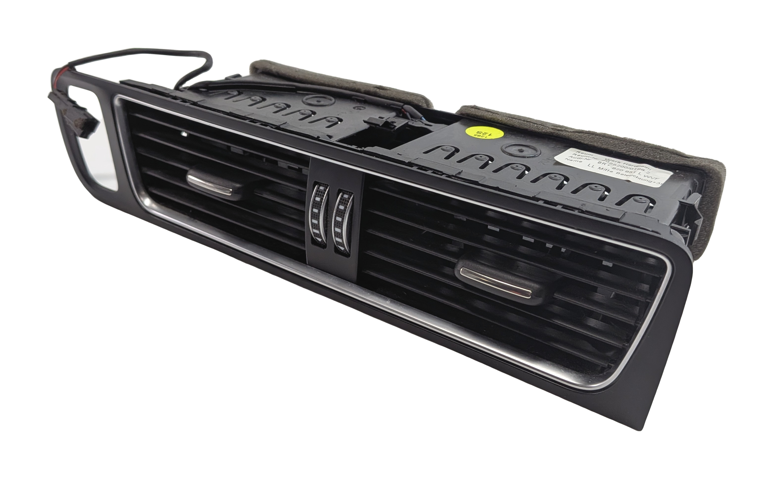 2014 AUDI Q5 (B8 8R) FRONT CENTER DASH HEAT AIR AC HVAC DUAL VENT (Black) — exact item pictured