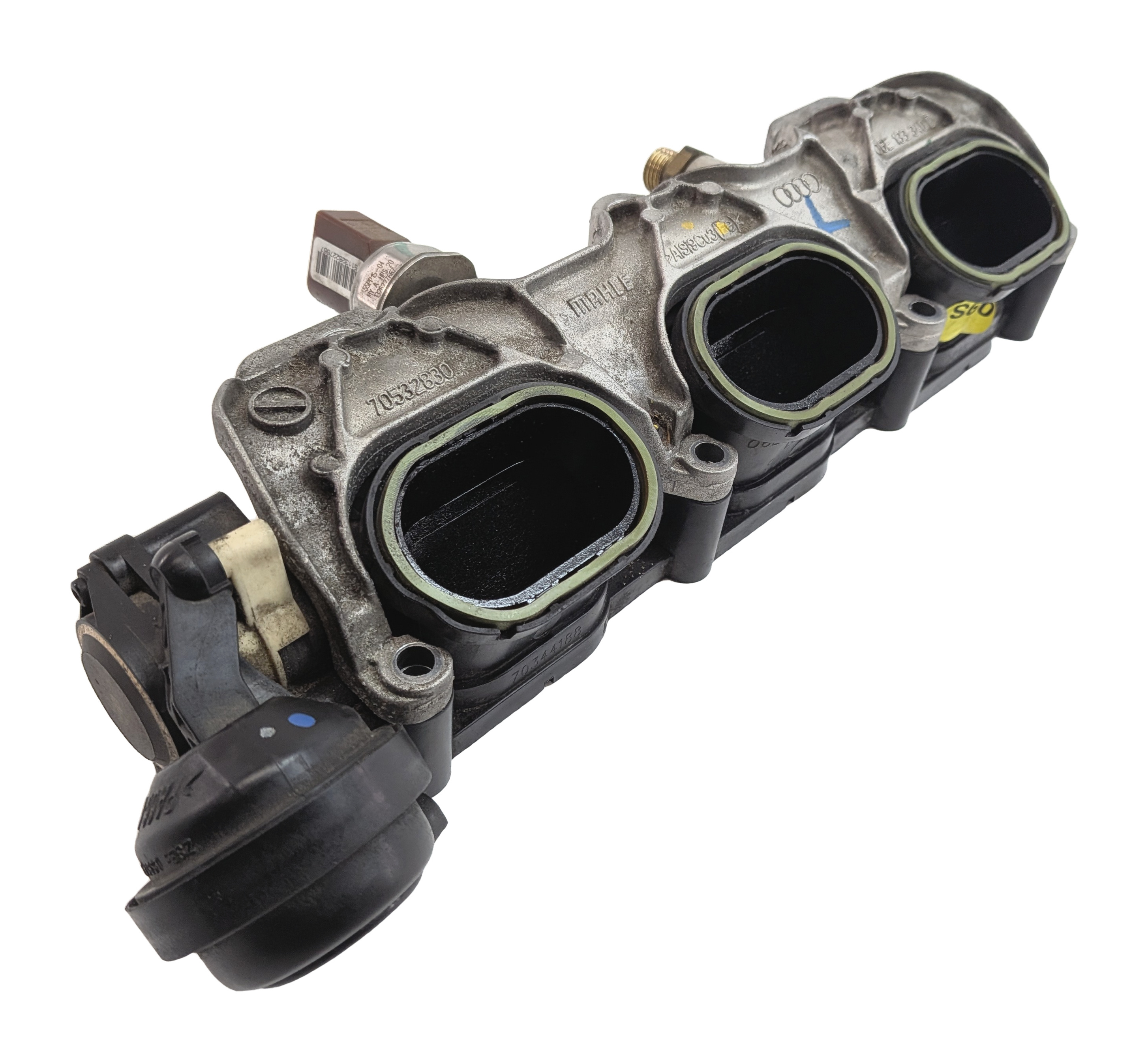 12-17 AUDI A6 A7 Q5 S5 SQ5 3.0L SUPERCHARGED LEFT INTAKE MANIFOLD DIFFUSER RAIL — exact item pictured