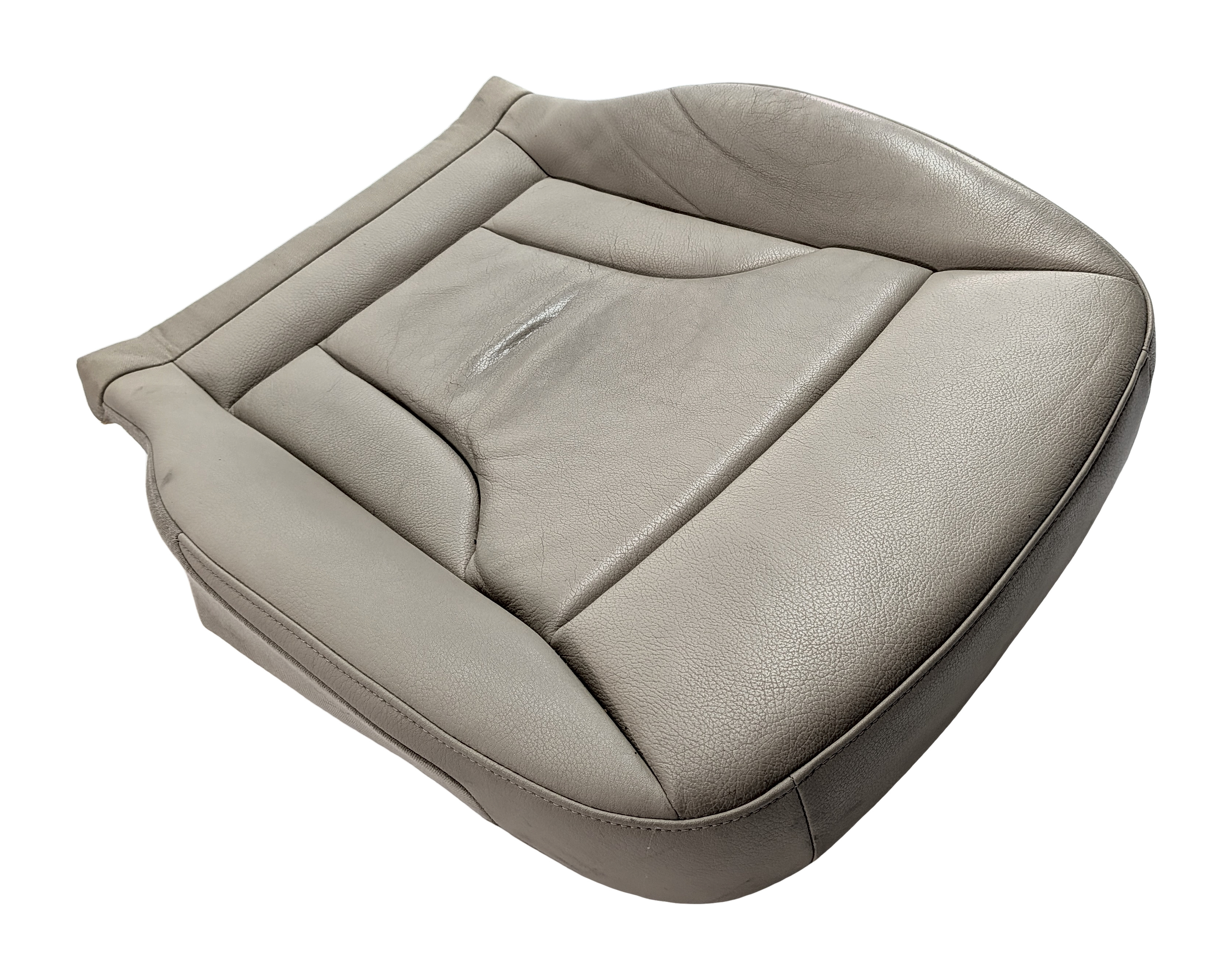 14 AUDI Q5 B8 8R FRONT LEFT DRIVER LOWER MEMORY HEATED SEAT CUSHION (Beige) — exact item pictured