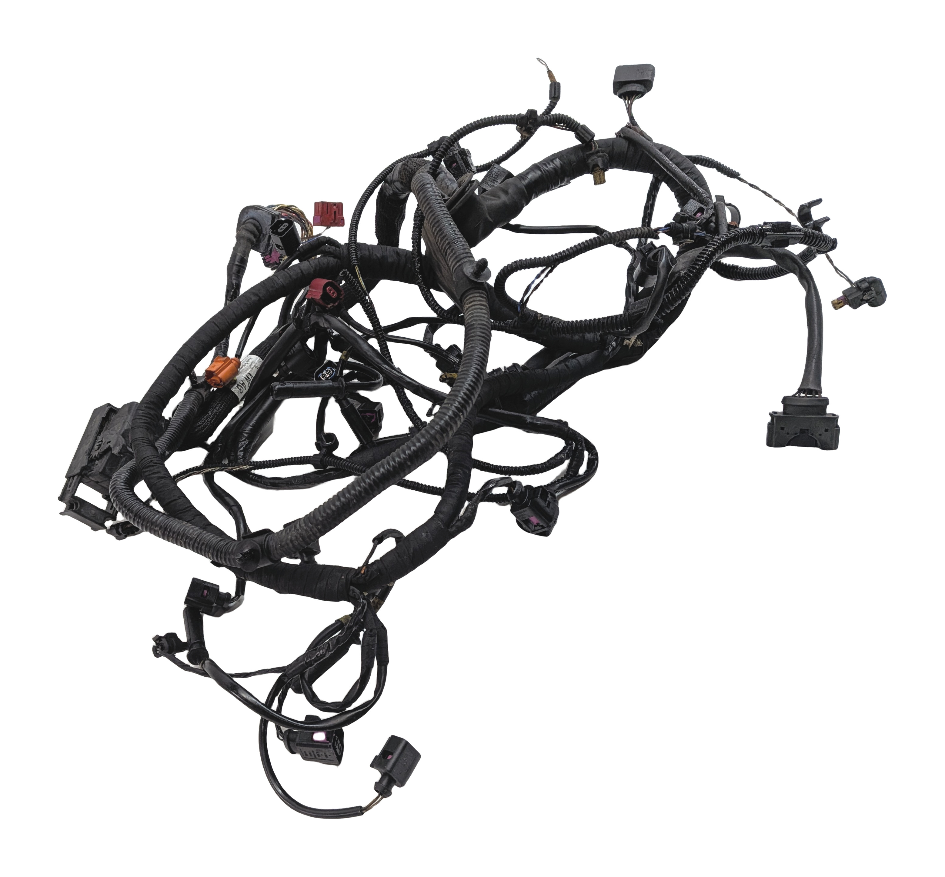 2014 PORSCHE CAYENNE (958) 3.0L DIESEL (MCB.RB) ENGINE MOTOR WIRE WIRING HARNESS — exact item pictured