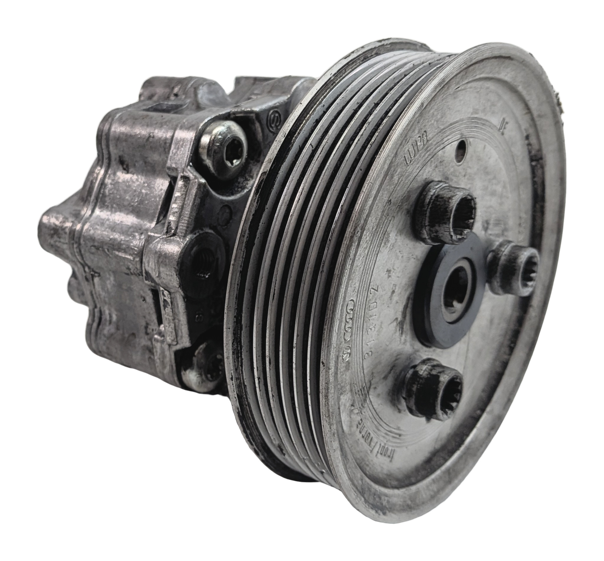 2013-2016 PORSCHE CAYENNE (958) 3.0L DIESEL ENGINE POWER STEERING PUMP — exact item pictured
