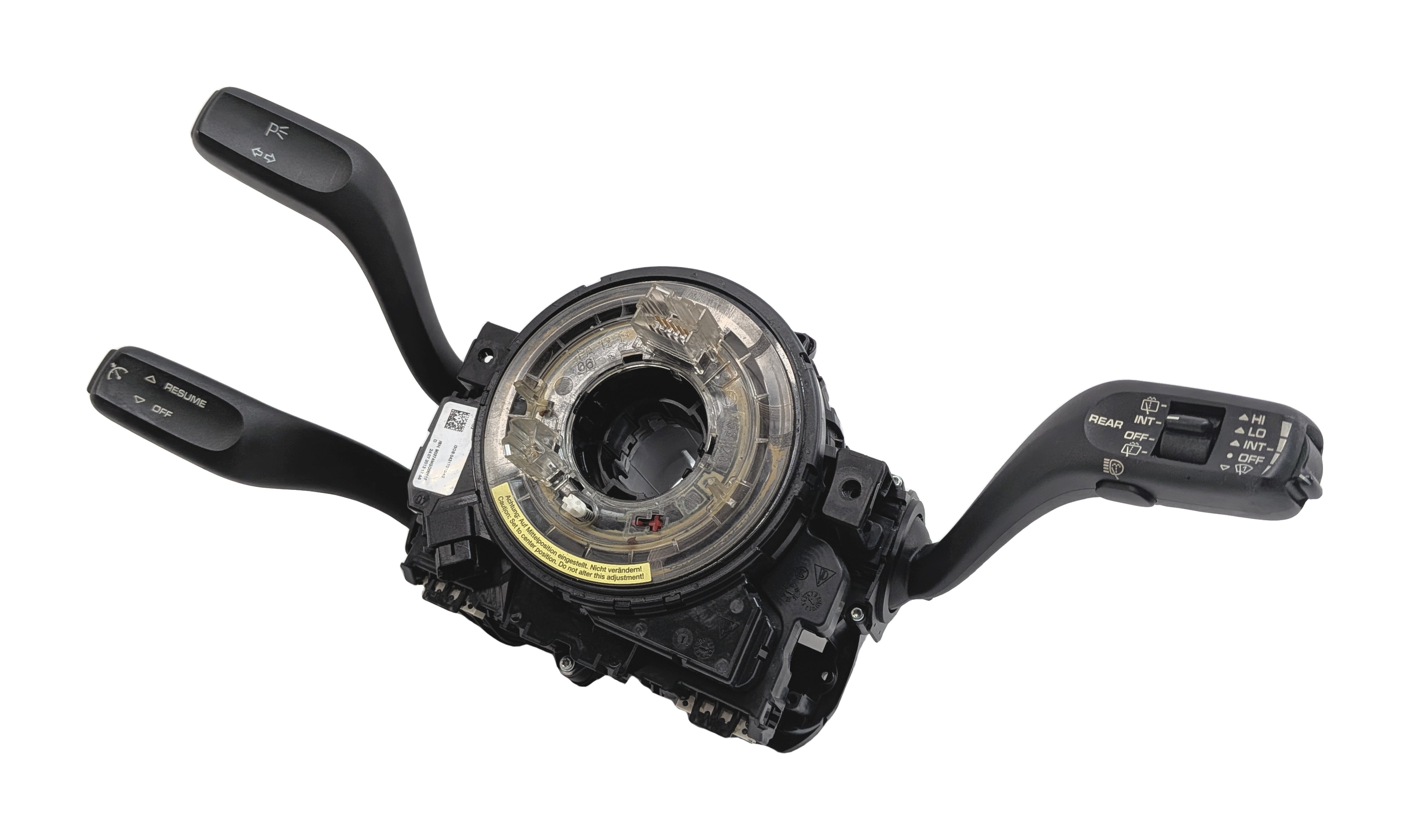 2014 PORSCHE CAYENNE (958) COLUMN COMBINATION SWITCH w/ CRUISE CLOCKSPRING — exact item pictured