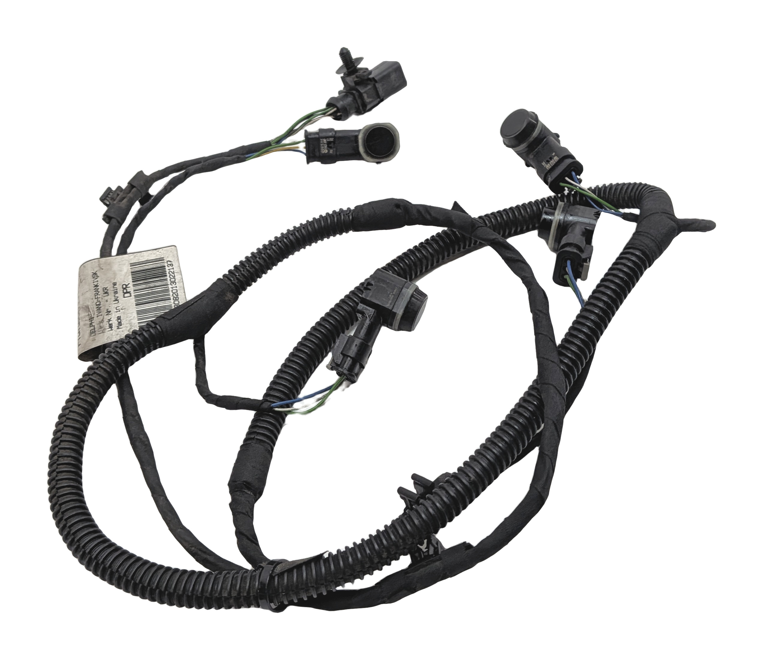 2014 PORSCHE CAYENNE (958) REAR PARK ASSIST PDC DISTANCE CONTROL SENSOR SET/4 — exact item pictured