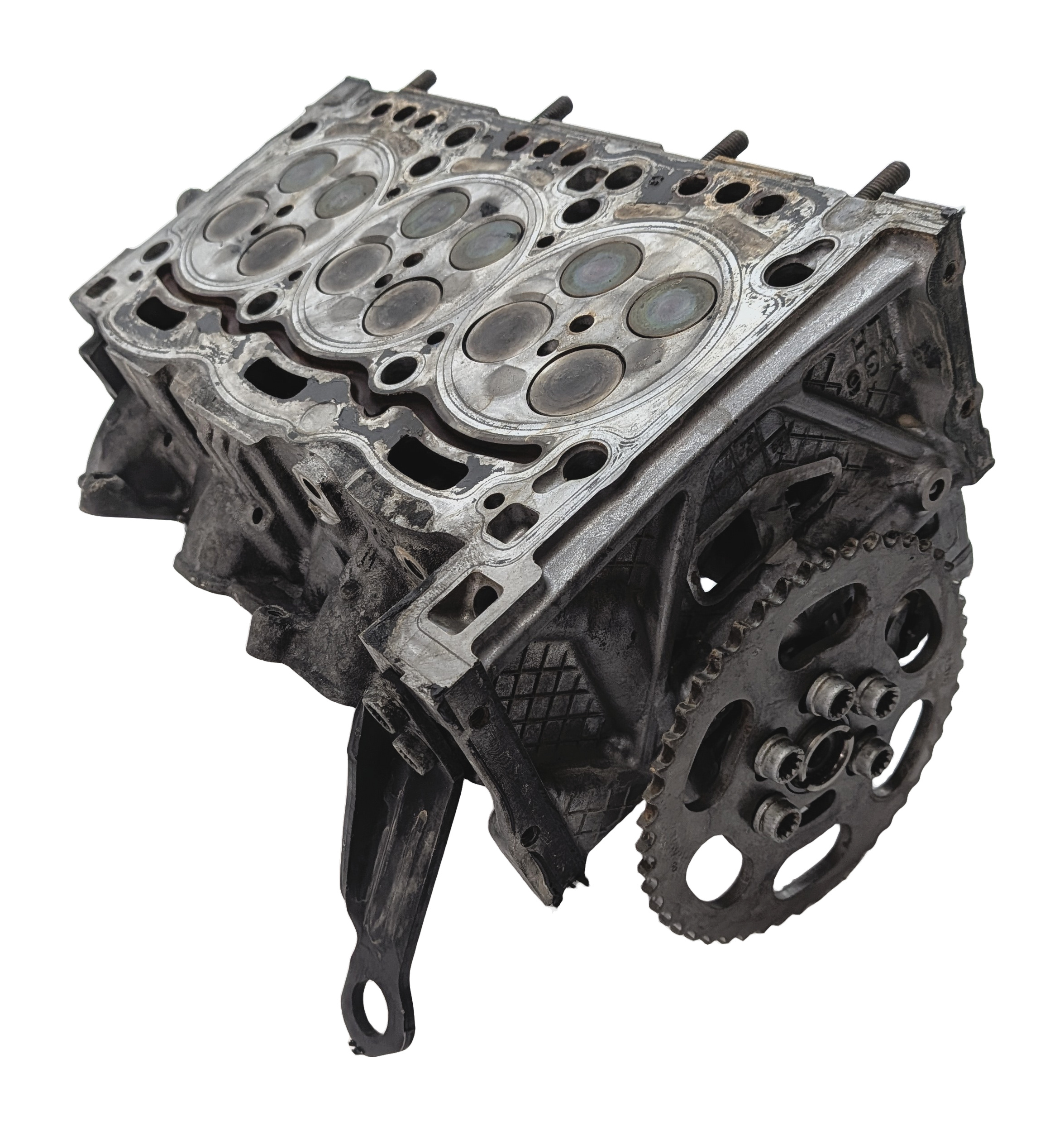 2013-2016 PORSCHE CAYENNE (958) 3.0L MCN.RB DIESEL ENGINE LEFT CYLINDER HEAD — exact item pictured