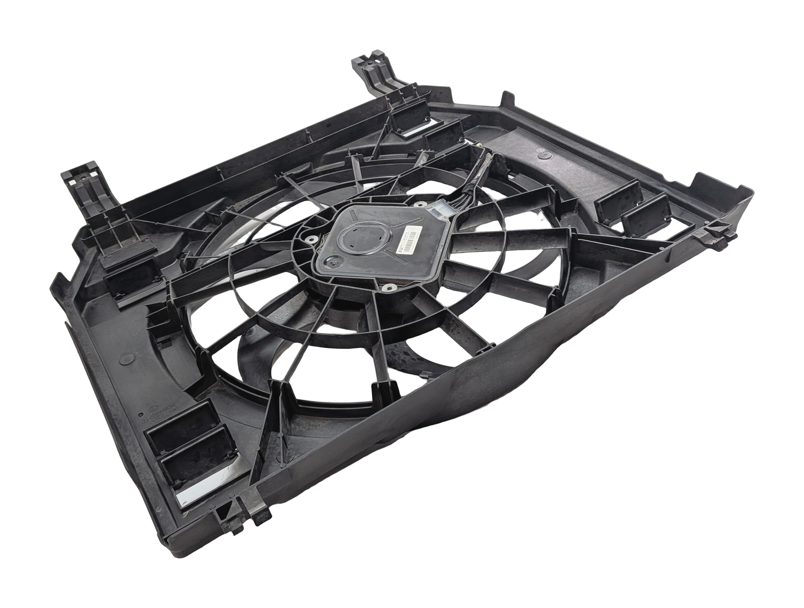13-16 RANGE ROVER SPORT (L405 L494) CONDENSER ELECTRIC COOLING FAN & SHROUD — exact item pictured