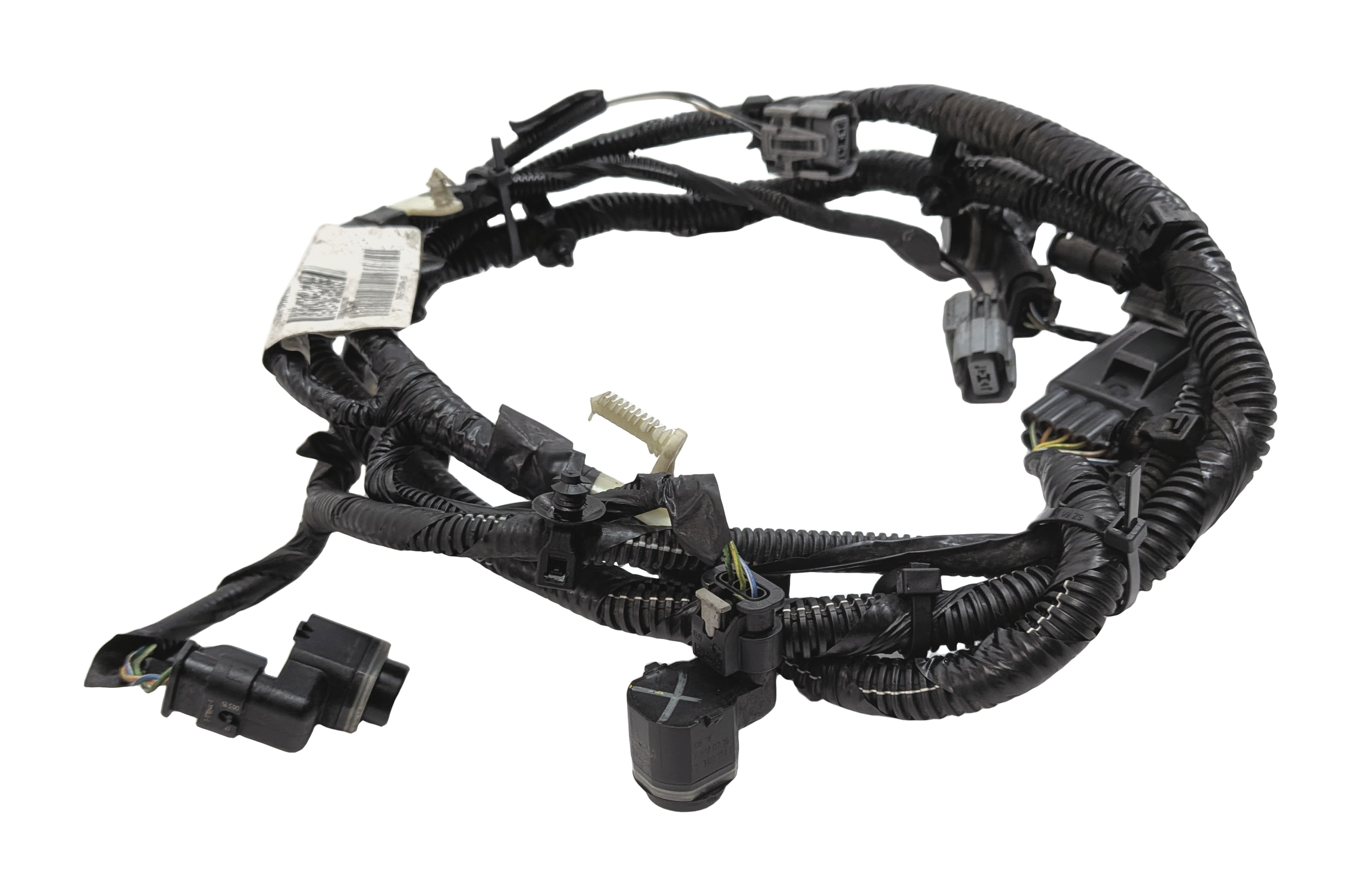 2015 RANGE ROVER SPORT (L494) REAR PARK ASSIST PDC SENSOR SET/4 w/HARNESS (Grey) — exact item pictured