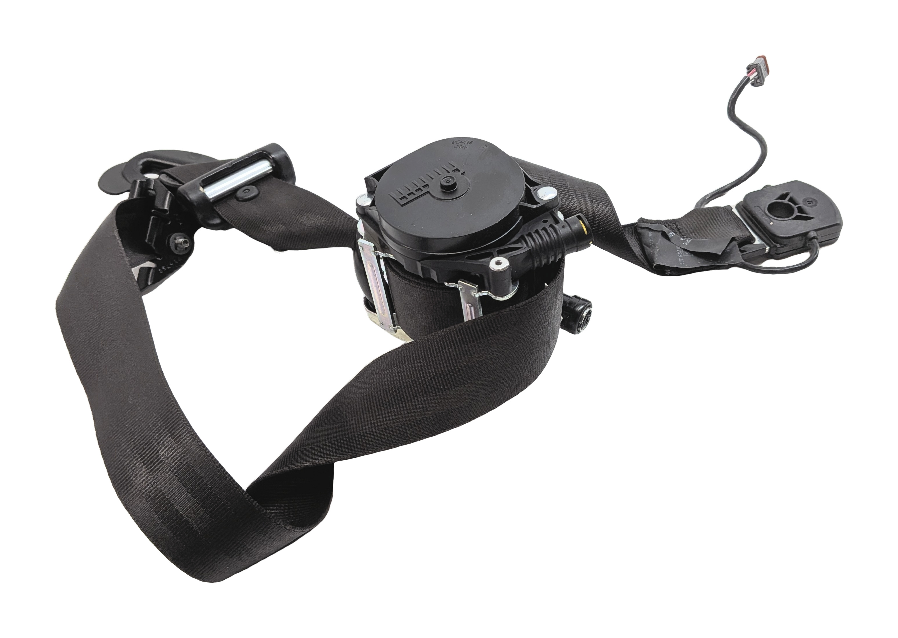14-16 RANGE ROVER SPORT L494 FRONT RIGHT PASSENGER SEATBELT RETRACTOR (Black) — exact item pictured