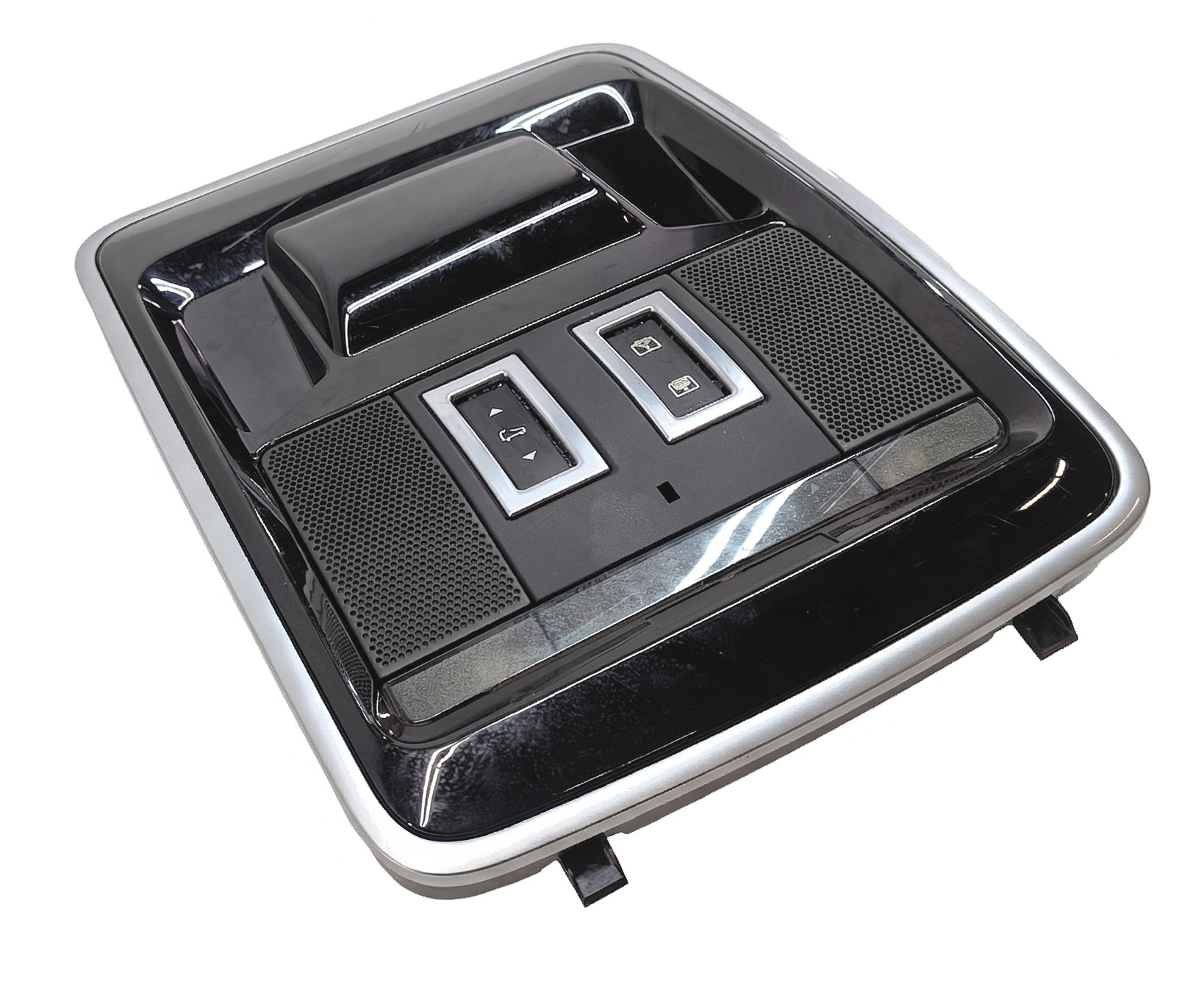2015 RANGE ROVER SPORT (L494) FRONT ROOF DOME COURTESY LIGHT w/SWITCHES (Black) — exact item pictured