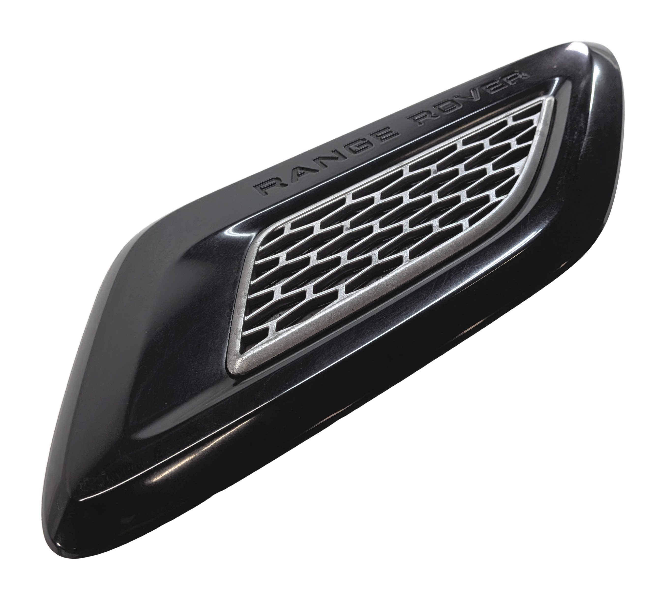 2015 RANGE ROVER SPORT (L494) FRONT RIGHT PASSENGER HOOD VENT GRILLE TRIM BLACK — exact item pictured
