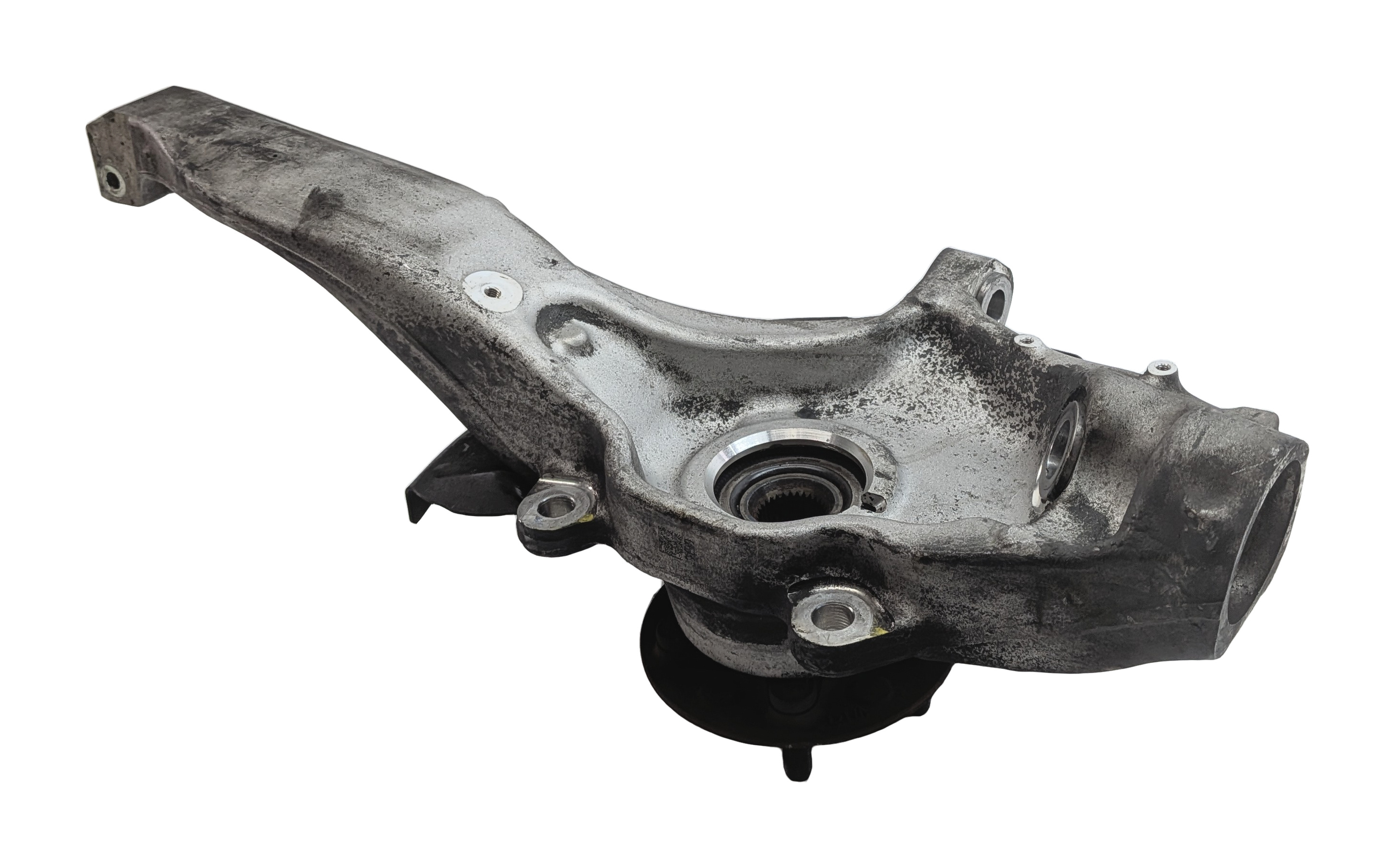 2014-2017 RANGE ROVER SPORT (L494) FRONT LEFT DRIVER SPINDLE KNUCKLE WHEEL HUB — exact item pictured