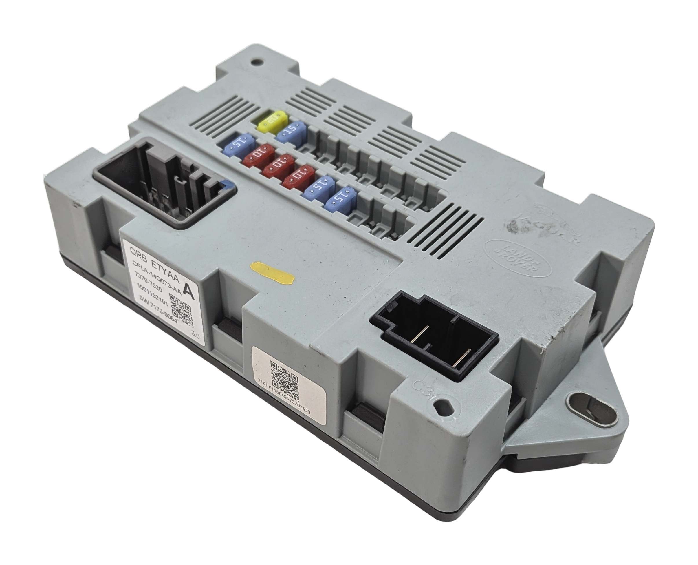 2015 RANGE ROVER SPORT (L494) 3.0L REAR CABIN SAM FUSE BOX RELAY CARRIER MODULE — exact item pictured