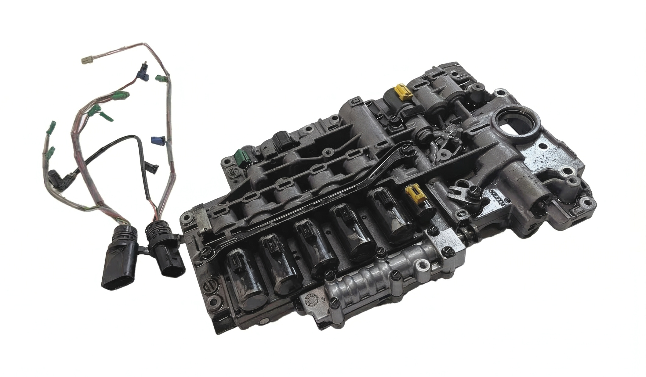 11-15 VW TOUAREG AUDI Q7 (4L) 8 SPEED MHN AUTOMATIC TRANSMISSION VALVE BODY — exact item pictured
