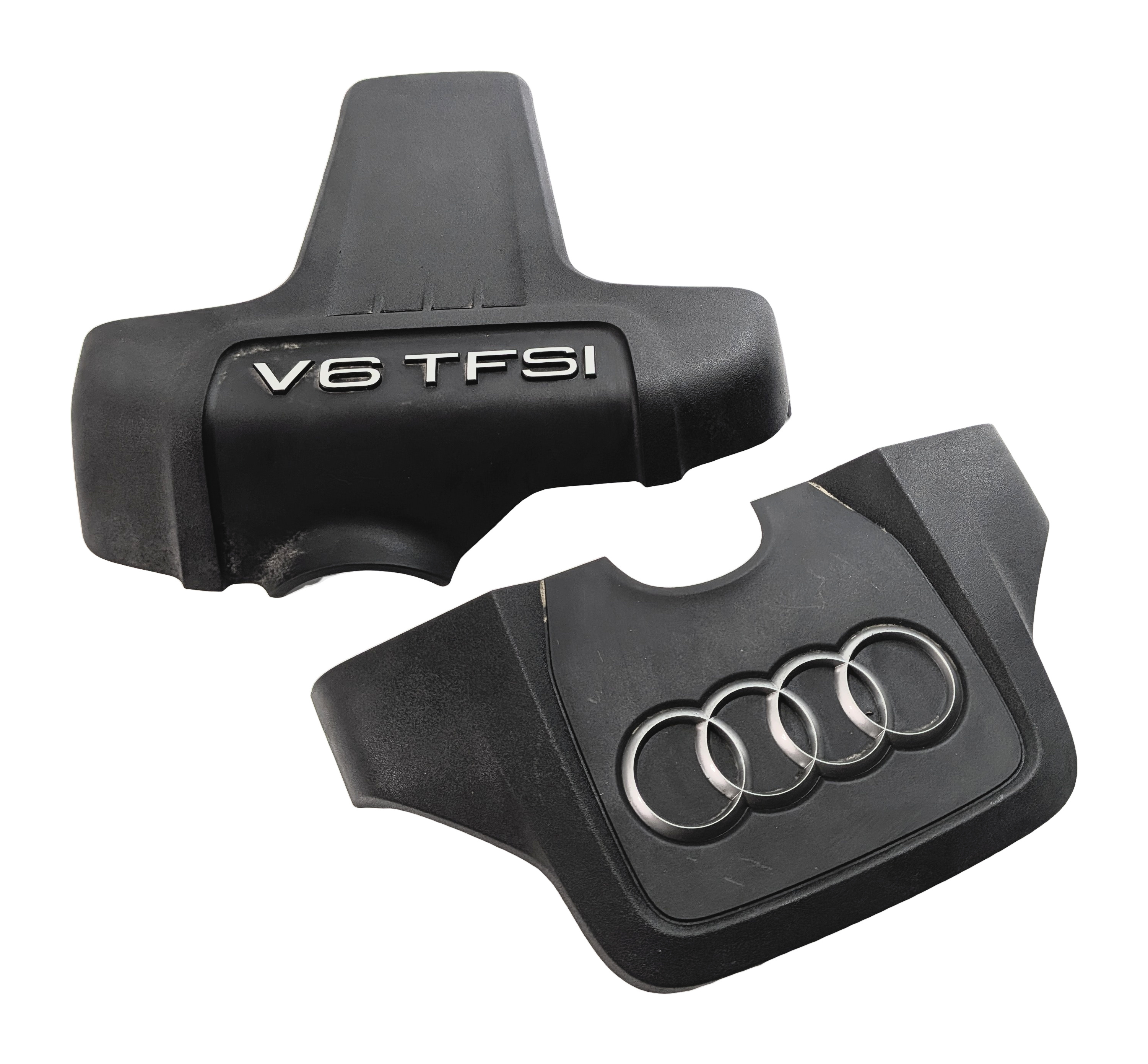 09-16 AUDI A6 A7 A8 Q5 Q7 S5 SQ5 3.0L SUPERCHARGED ENGINE COVER TRIM SET 2 — exact item pictured
