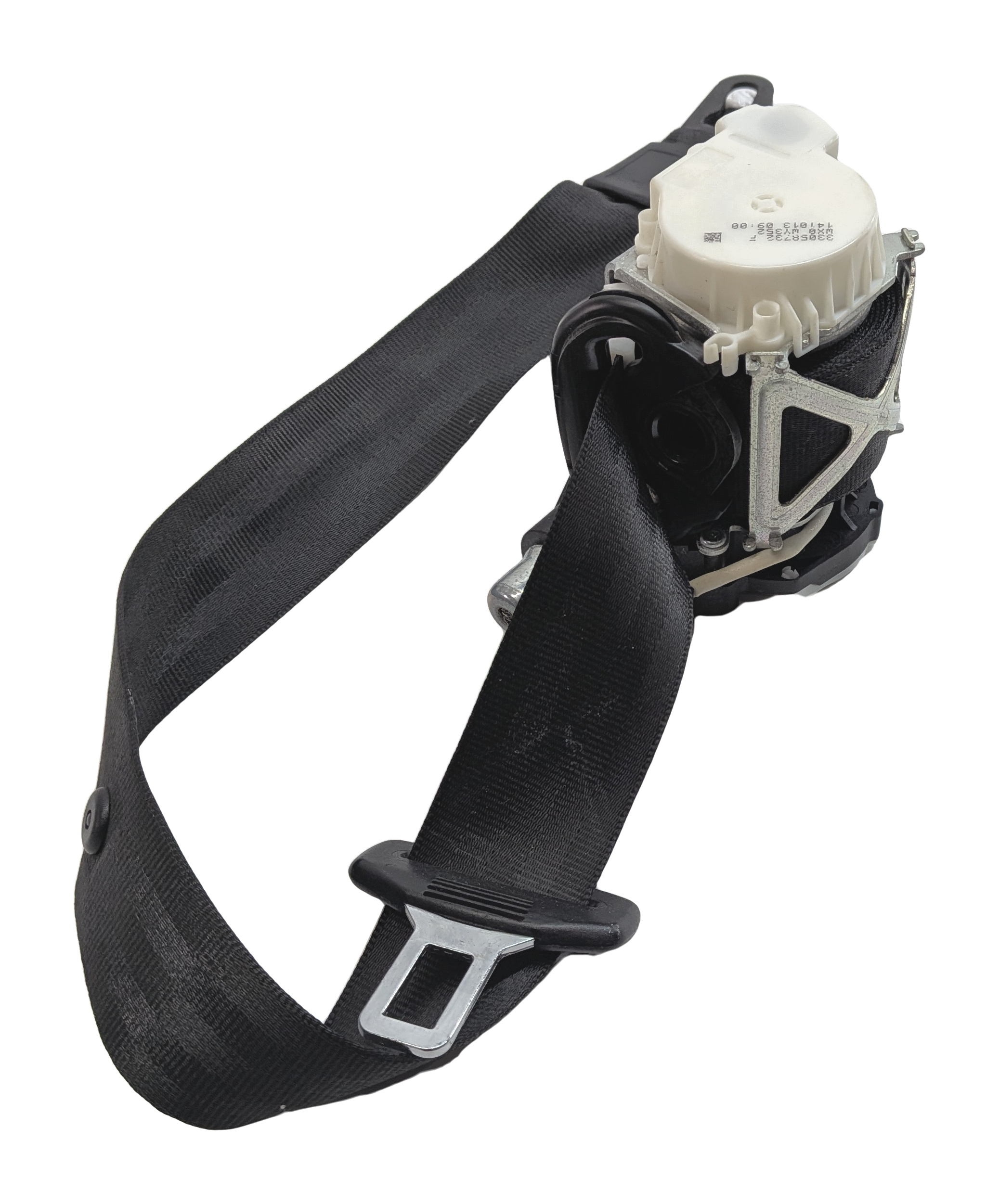 2007-2015 AUDI Q7 (4L) FRONT RIGHT PASSENGER SEAT SEATBELT RETRACTOR (Black) — exact item pictured
