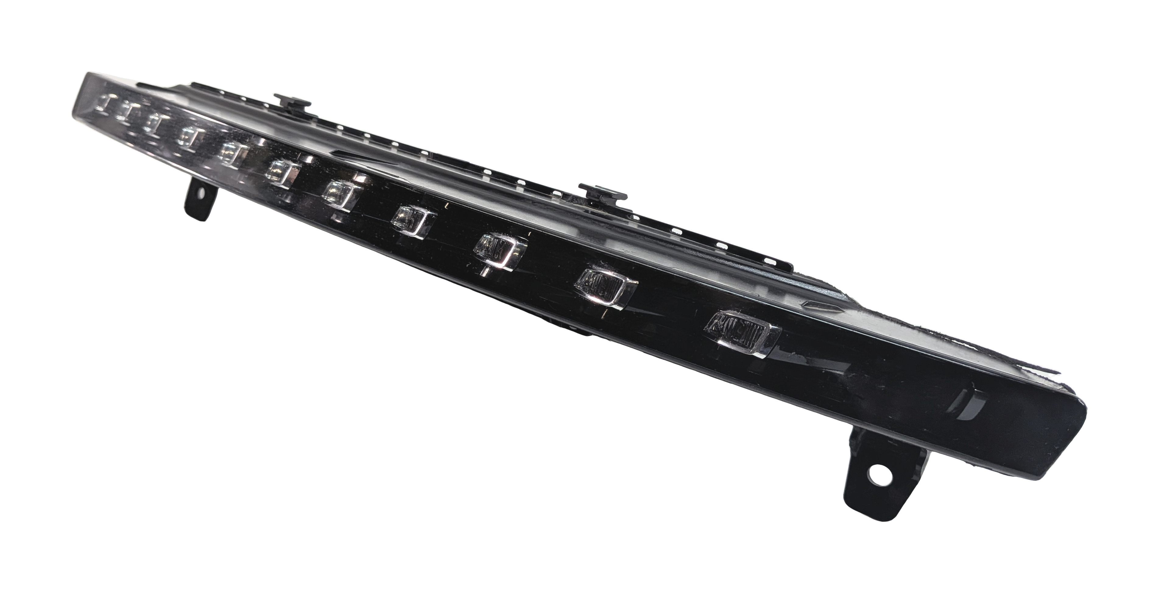 2010-2015 AUDI Q7 (4L) FRONT LEFT DRIVER LED DRL TURN SIGNAL MARKER LIGHT LAMP — exact item pictured