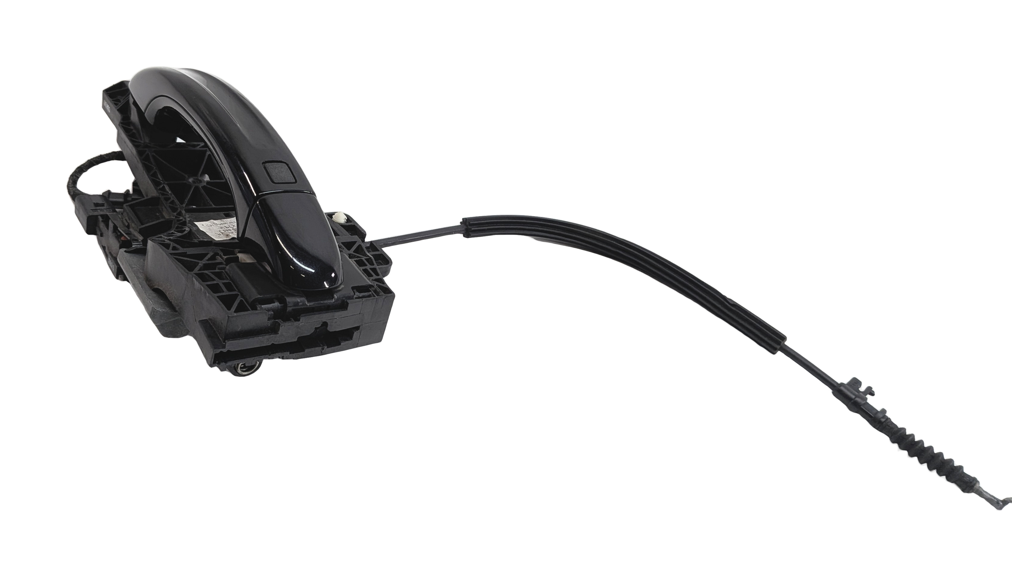 2007-2015 AUDI Q7 (4L) REAR RIGHT KEYLESS EXTERIOR DOOR HANDLE (Black) — exact item pictured