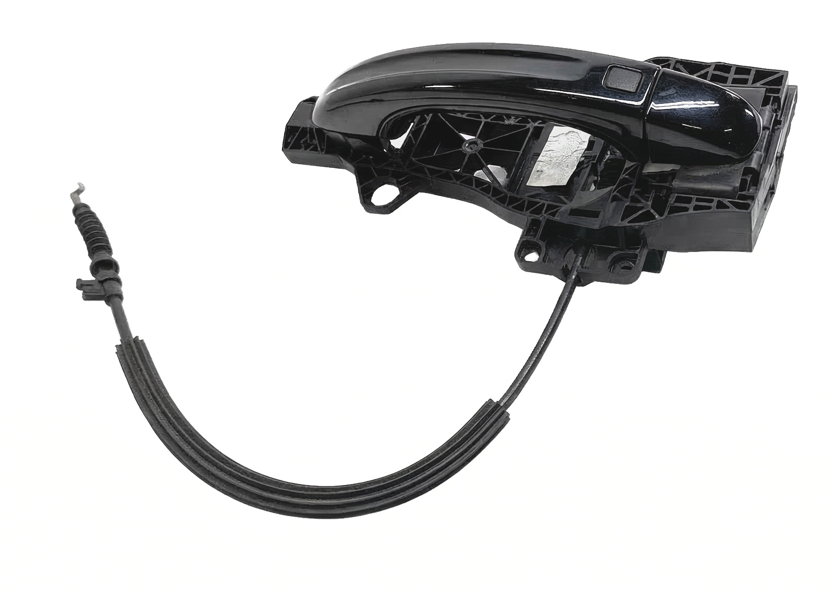 2007-2015 AUDI Q7 (4L) REAR LEFT KEYLESS EXTERIOR DOOR HANDLE (Black) — exact item pictured