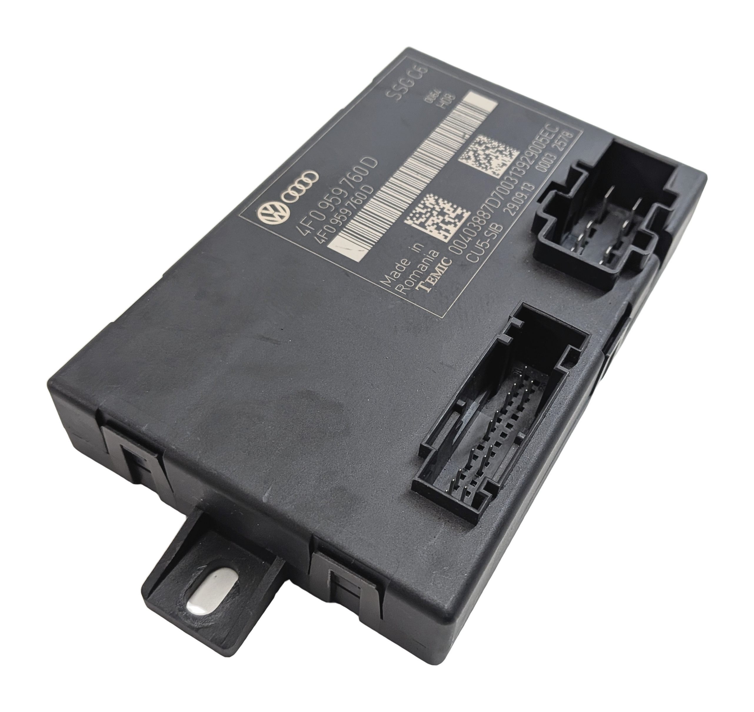 2005-2015 AUDI A6 S6 Q7 (C6 4L) FRONT LEFT DRIVER MEMORY SEAT CONTROL MODULE — exact item pictured