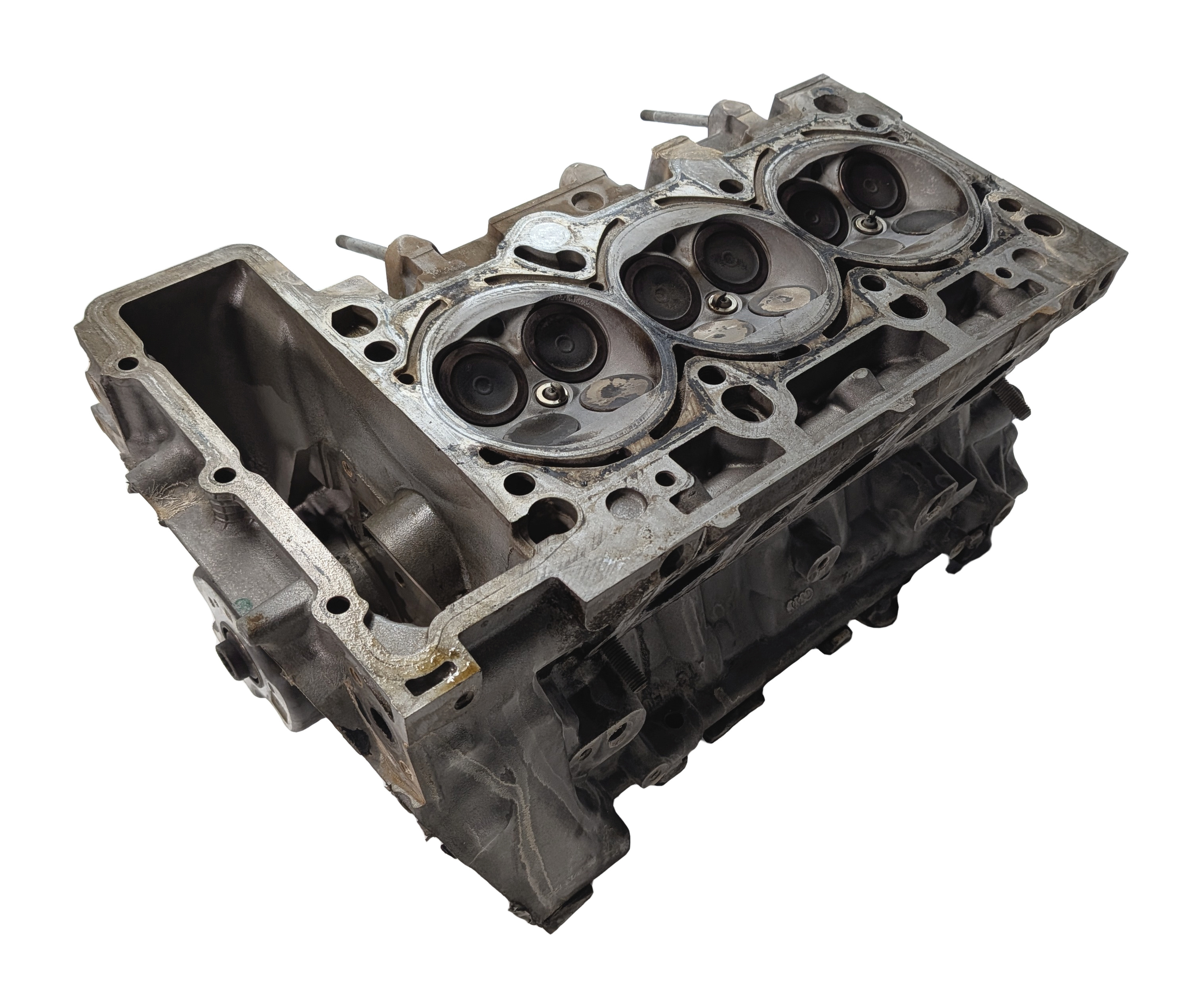 2013-2015 AUDI Q7 (4L) 3.0L SUPERCHARGED ENGINE LEFT CYLINDER HEAD — exact item pictured