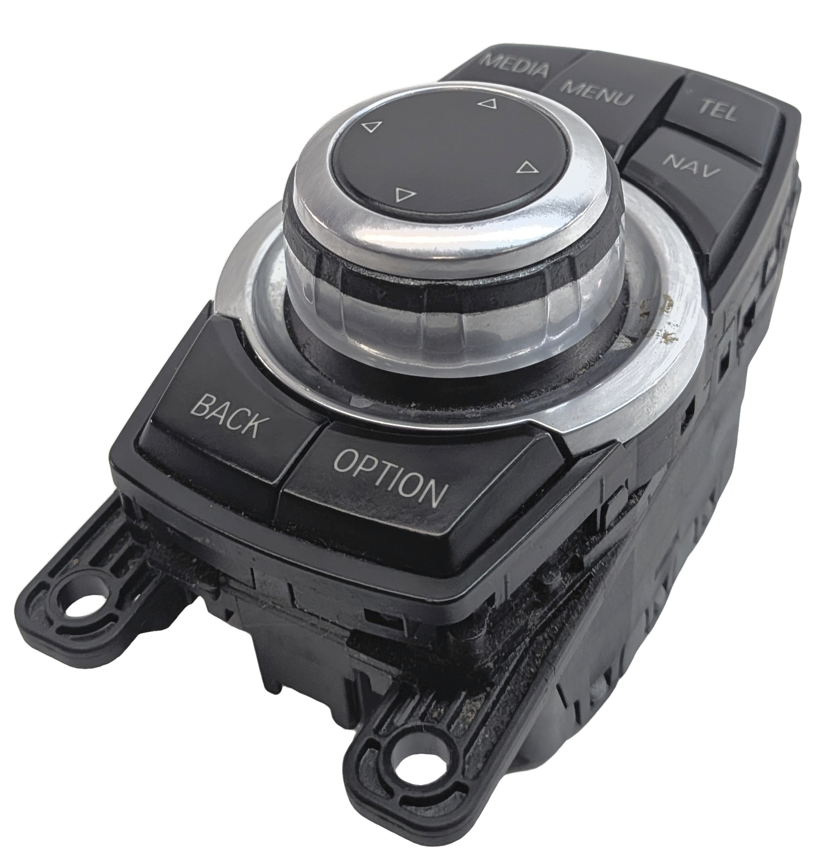 2011-2015 BMW X3 (F25) CENTER CONSOLE iDRIVE MEDIA CONTROL KNOB DIAL SWITCH — exact item pictured