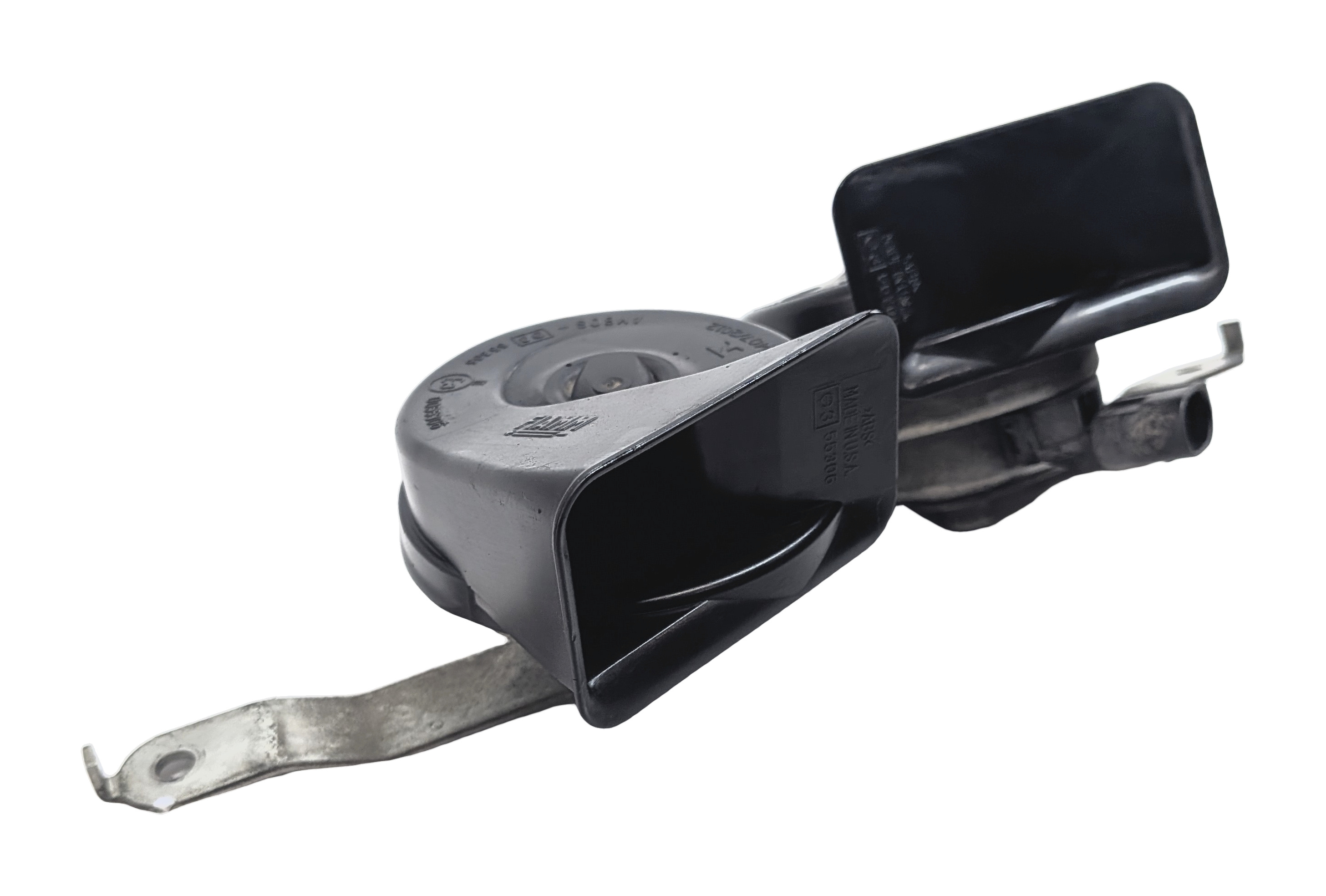 2011-2018 BMW X3 X4 (F25 F26) HIGH & LOW TONE SAFETY HORN SET-2 — exact item pictured