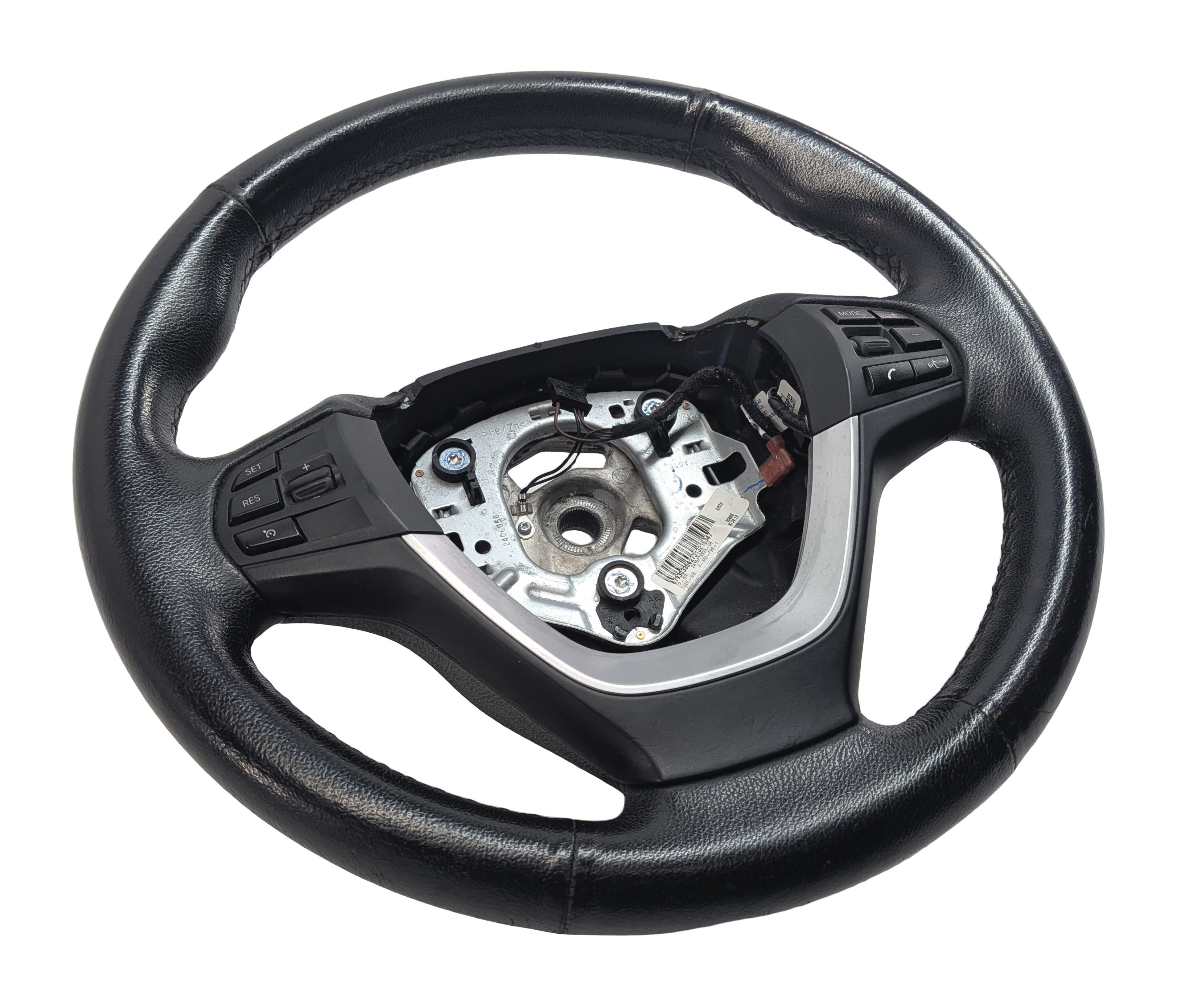 2011-2018 X3 X4 F25 F26 DRIVER SPORT STEERING WHEEL (Black) — exact item pictured