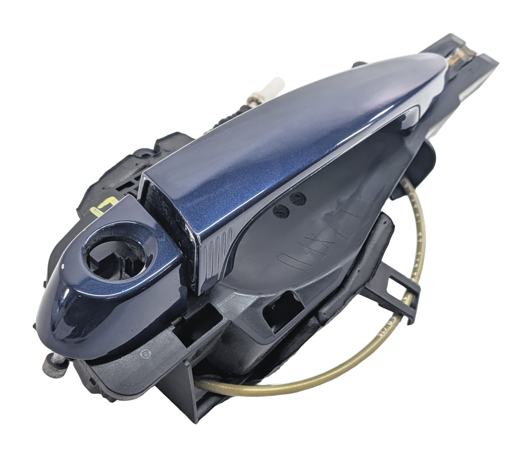 2011-2018 BMW X3 X4 (F25 F26) LEFT FRONT DRIVER COMFORT DOOR HANDLE (Blue) — exact item pictured