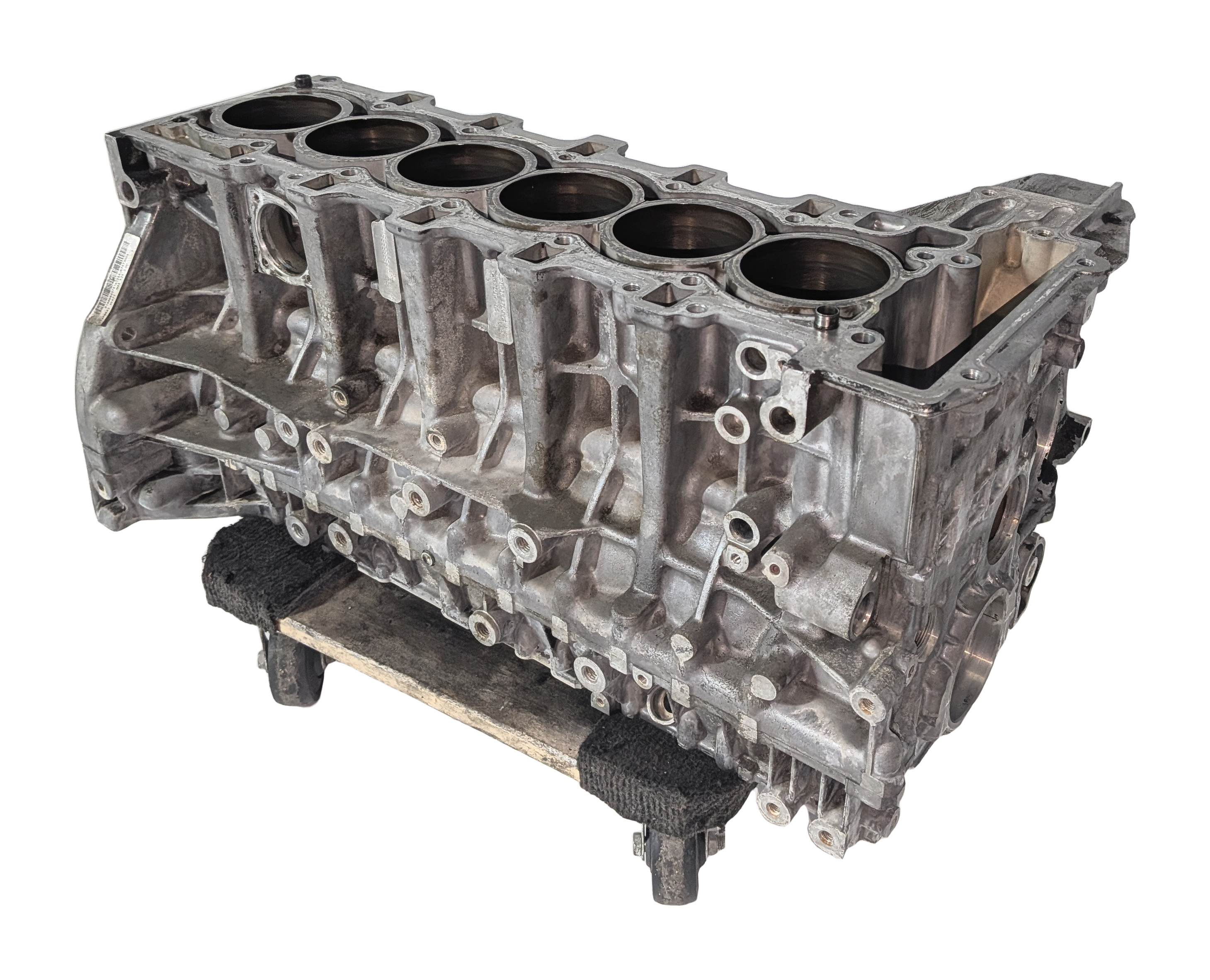 12-18 BMW 335i 535i 740i X1 X3 X4 X5 X6 3.0L N55 TURBO ENGINE CYLINDER BLOCK — exact item pictured