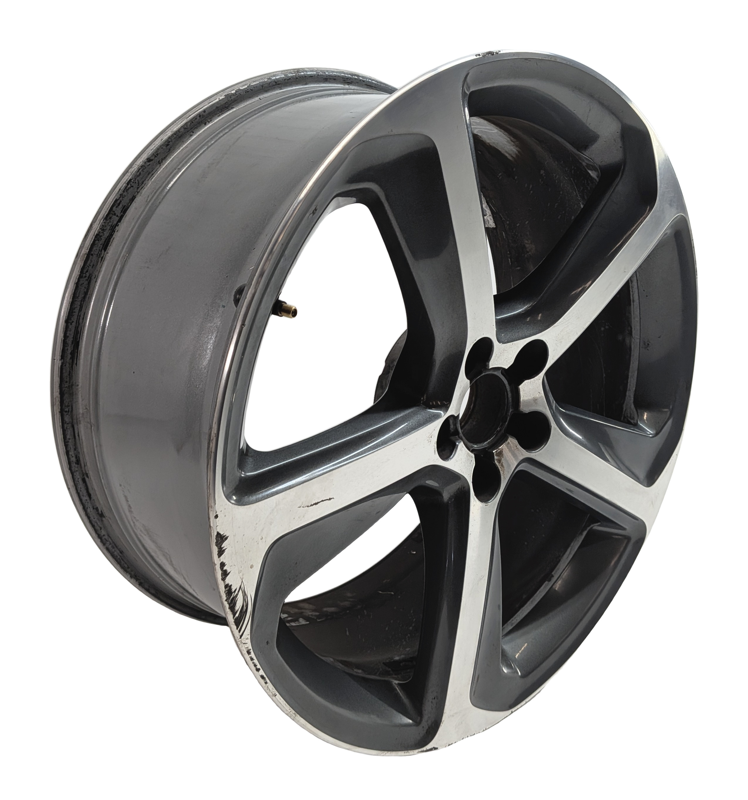 2013-2017 AUDI Q5 (B8 8R) 20x8.5 INCH 5 SWEPT ARM SPOKE ALUMINUM WHEEL RIM  — exact item pictured