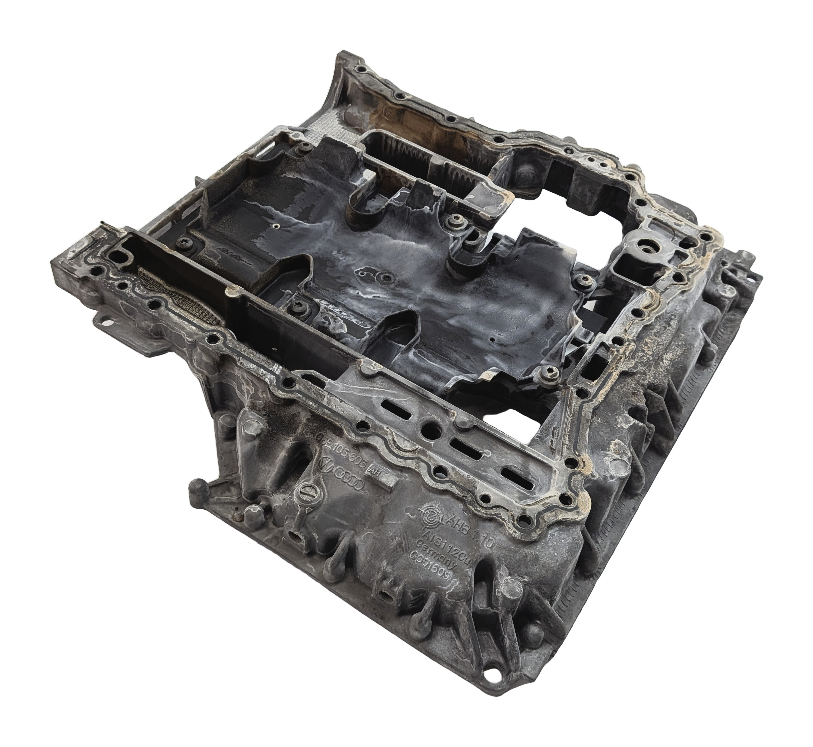 08-17 AUDI A4 S4 A5 S5 A6 A7 A8 Q5 Q7 B8 8K 8T 8R 3.0L 3.2L UPPER ENGINE OIL PAN — exact item pictured