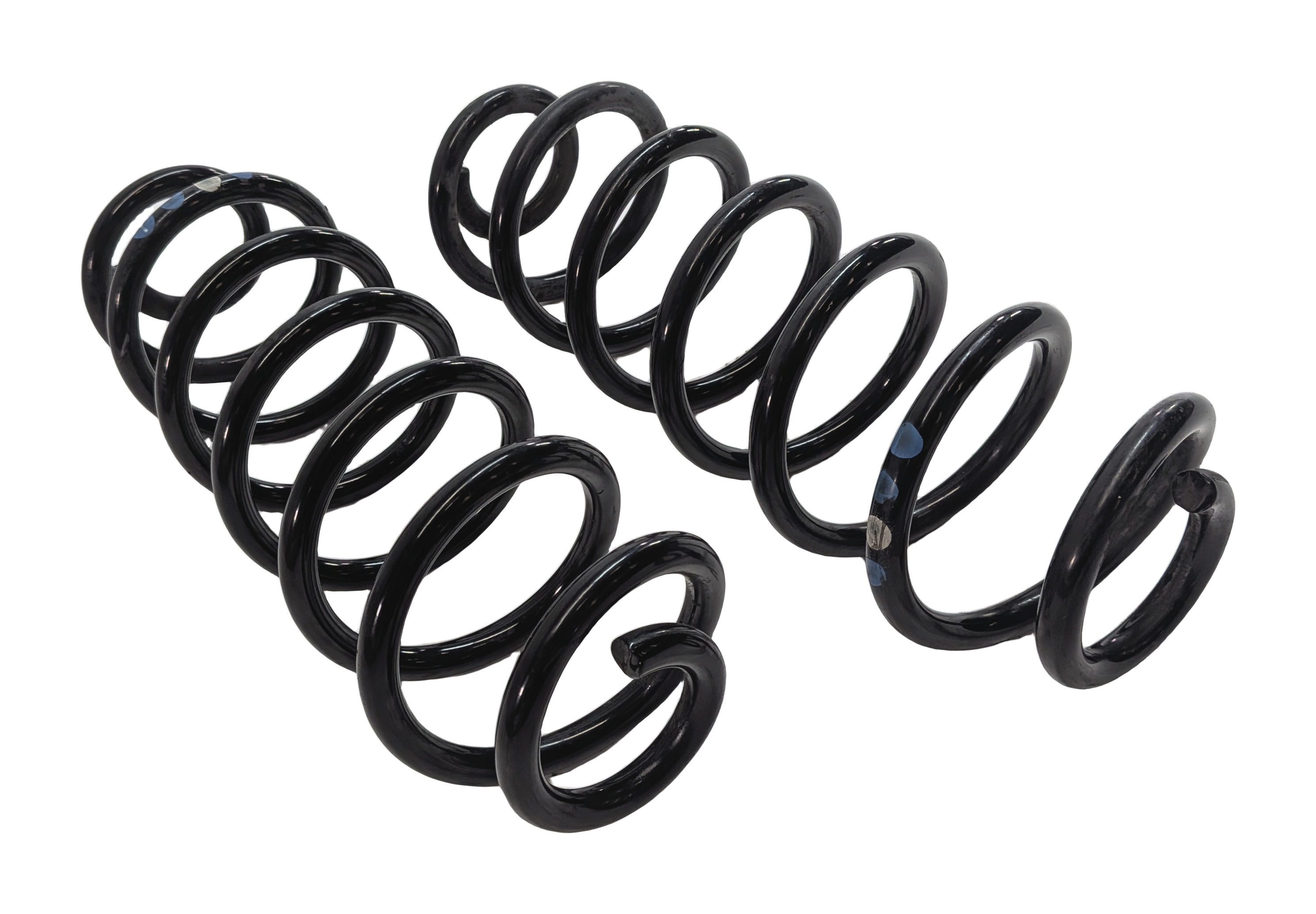 2009-2017 AUDI Q5 SQ5 (8R) LEFT & RIGHT REAR STANDARD SUSPENSION COIL SPRING SET — exact item pictured