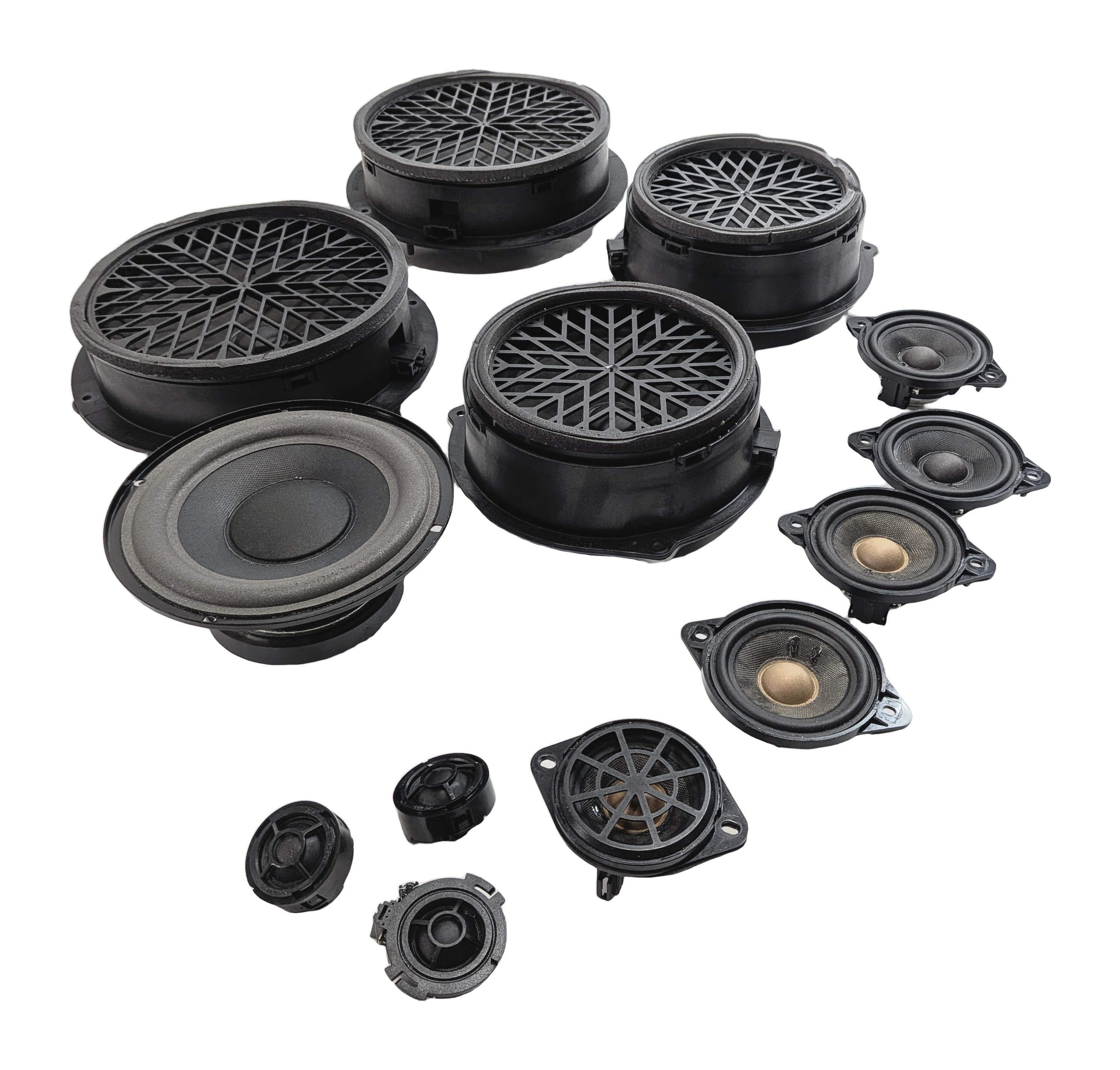 2014 AUDI Q5 (B8 8R) RADIO STEREO BANG & OLUFSEN SOUND SYSTEM SPEAKER SET/13 — exact item pictured