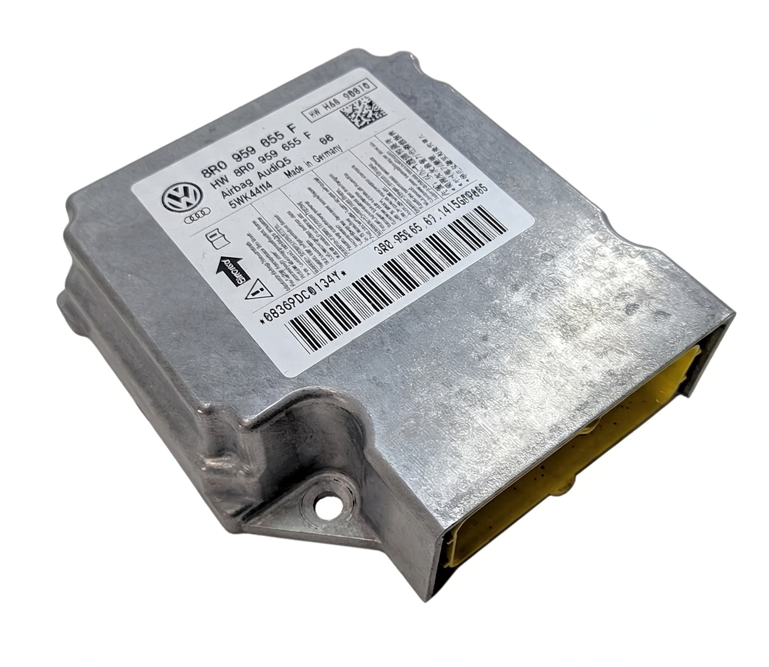 2013-2014 AUDI Q5 SQ5 (B8 8R) SRS BAG RESTRAINT CONTROL MODULE COMPUTER — exact item pictured